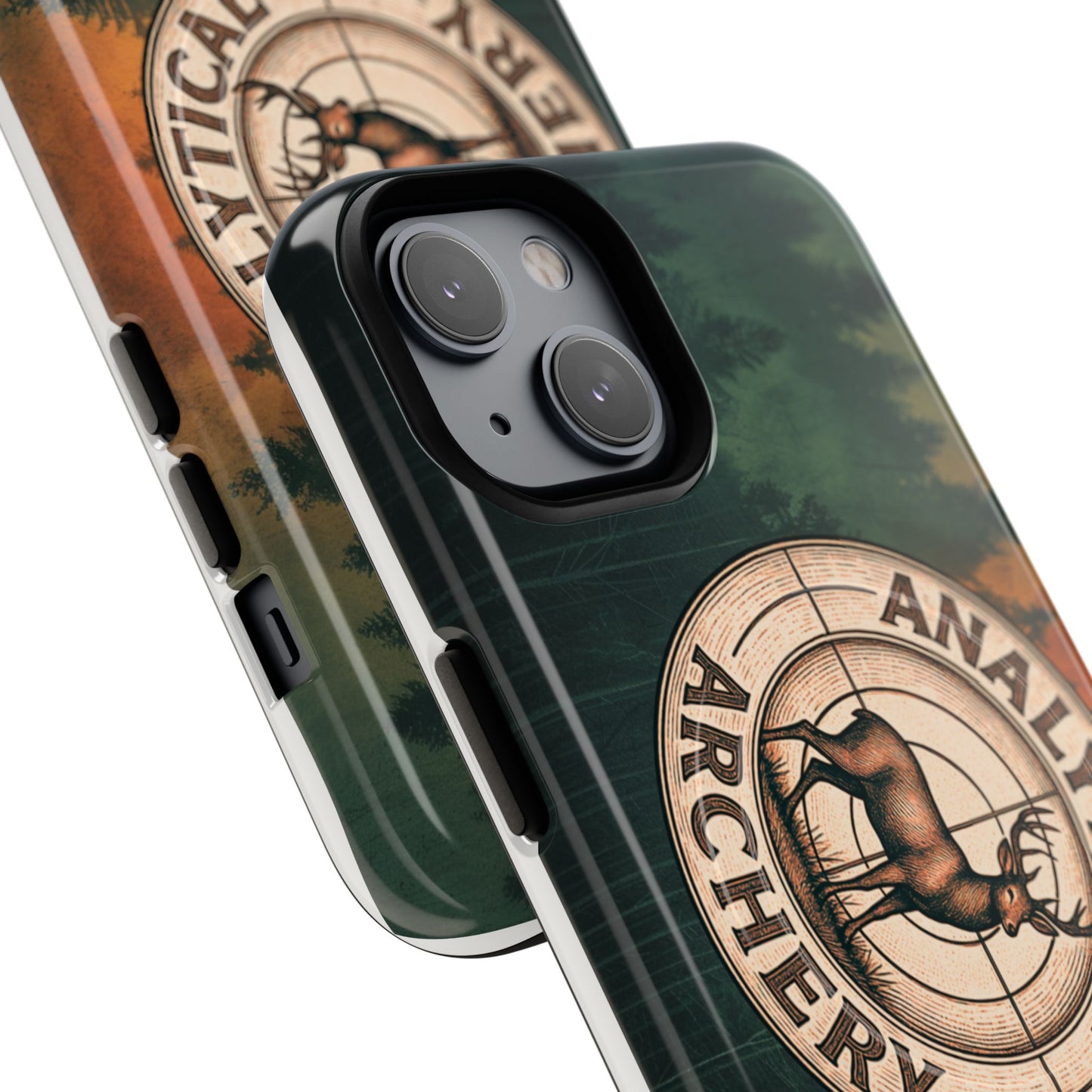Analytical Archery Tough Magnetic Phone Case — Hunter Deer Target Design