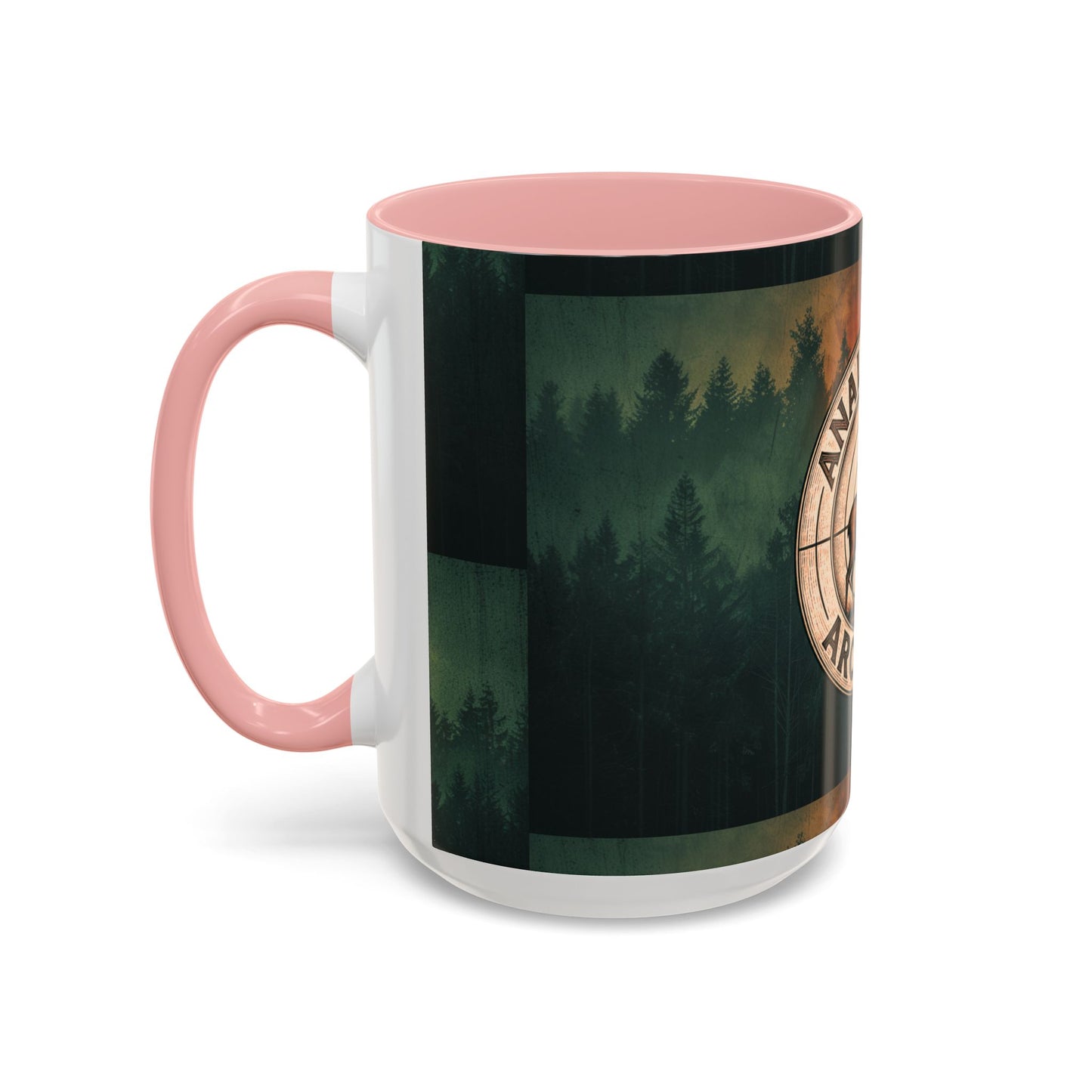 Analytical Archery Deer Coffee Mug — Hunting Rustic Accent Mug