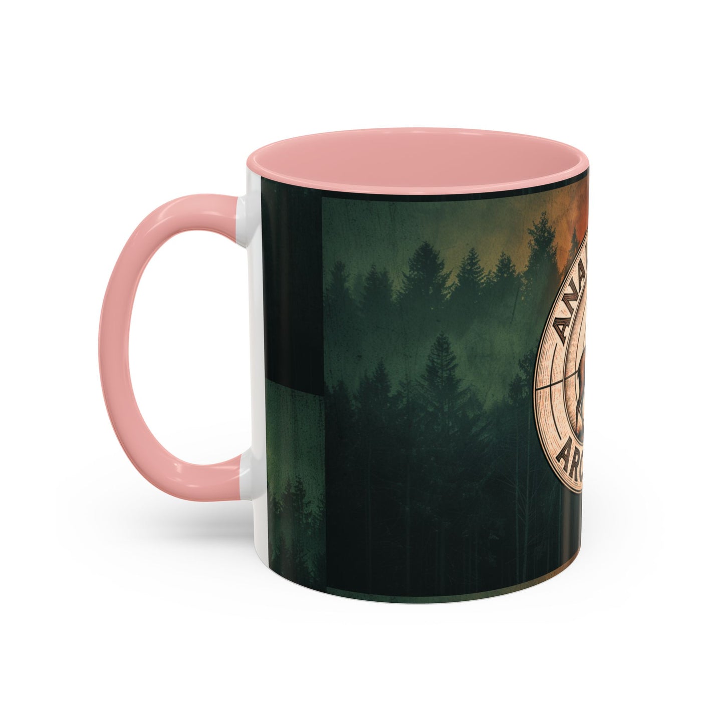 Analytical Archery Deer Coffee Mug — Hunting Rustic Accent Mug