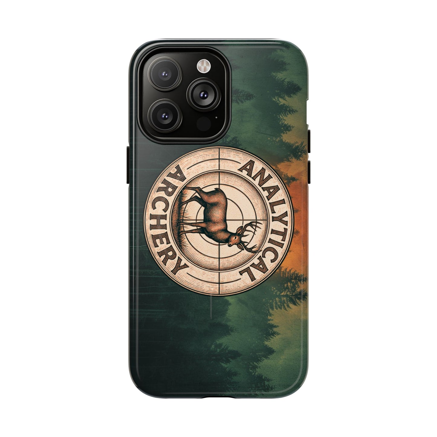 Analytical Archery Tough Magnetic Phone Case — Hunter Deer Target Design