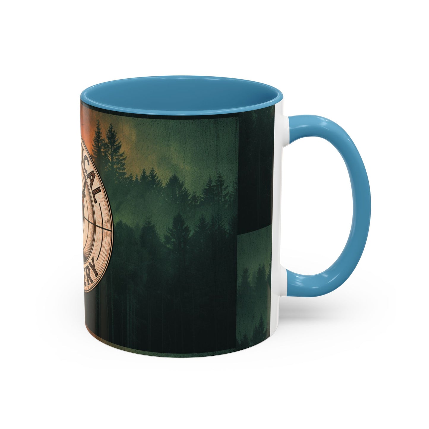 Analytical Archery Deer Coffee Mug — Hunting Rustic Accent Mug
