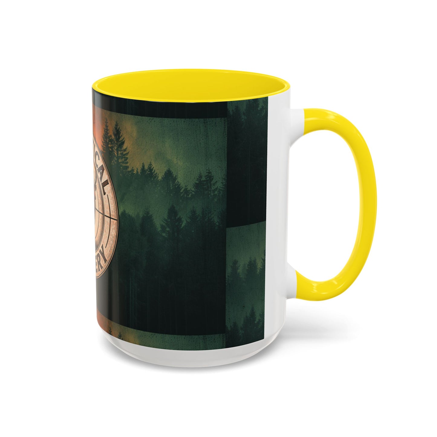 Analytical Archery Deer Coffee Mug — Hunting Rustic Accent Mug