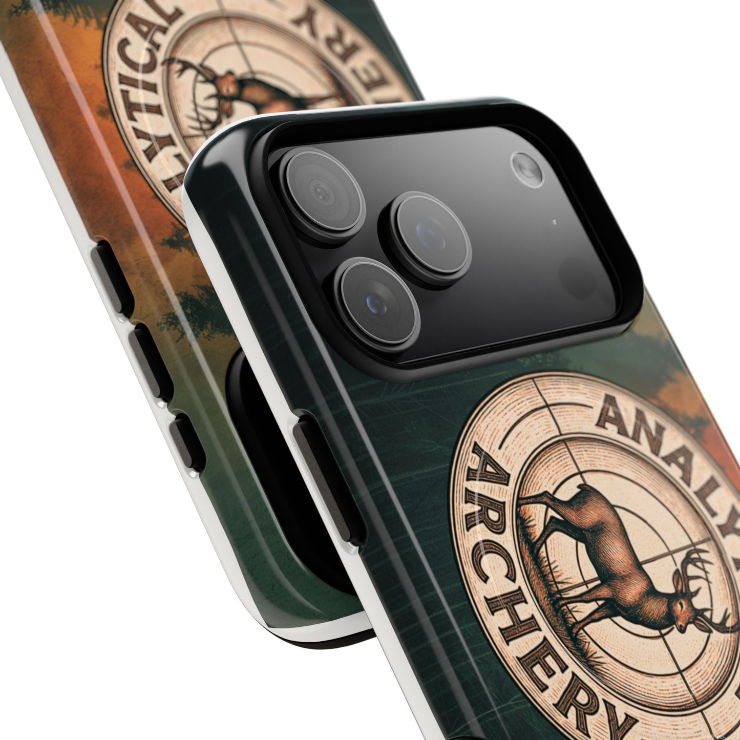 Analytical Archery Tough Magnetic Phone Case — Hunter Deer Target Design