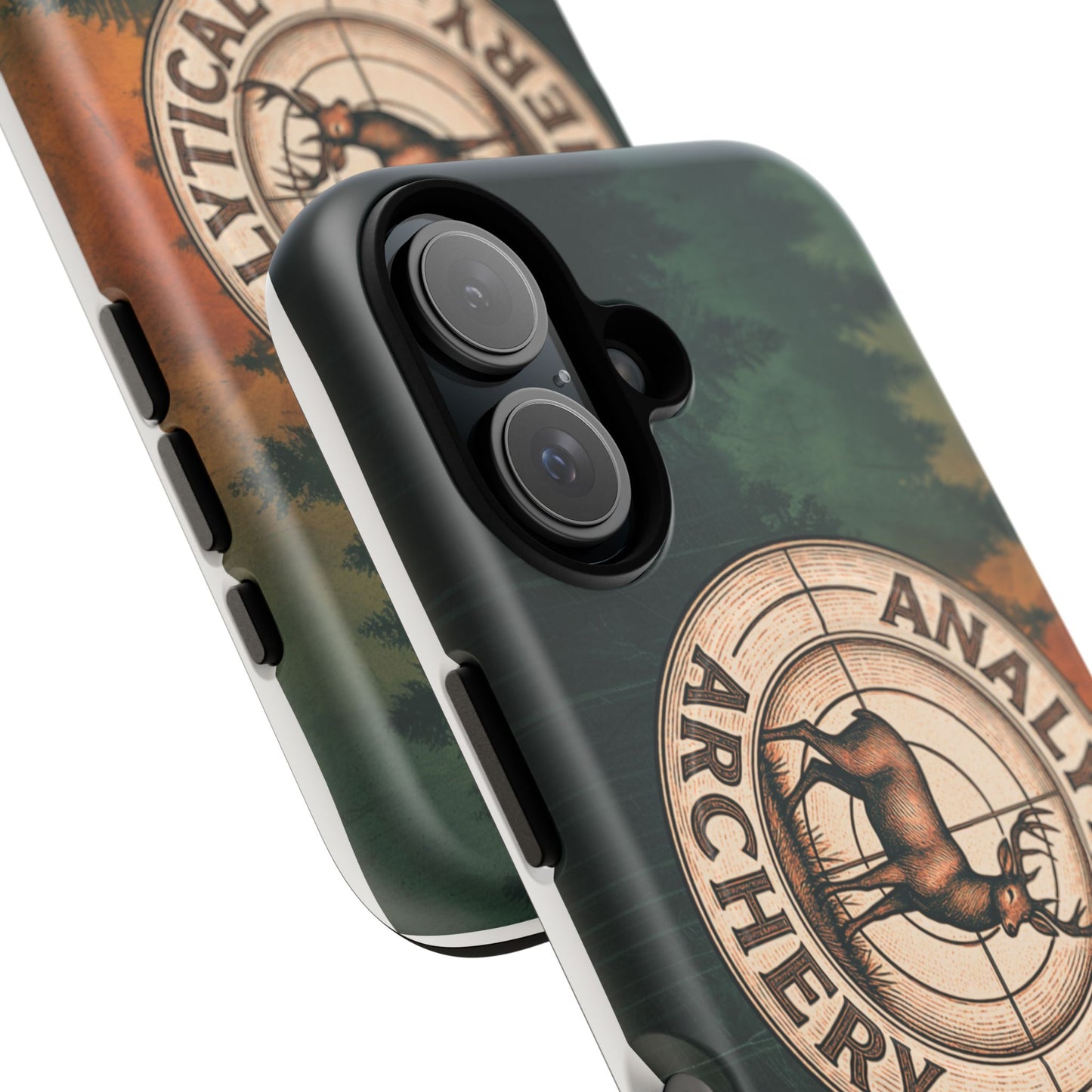 Analytical Archery Tough Magnetic Phone Case — Hunter Deer Target Design