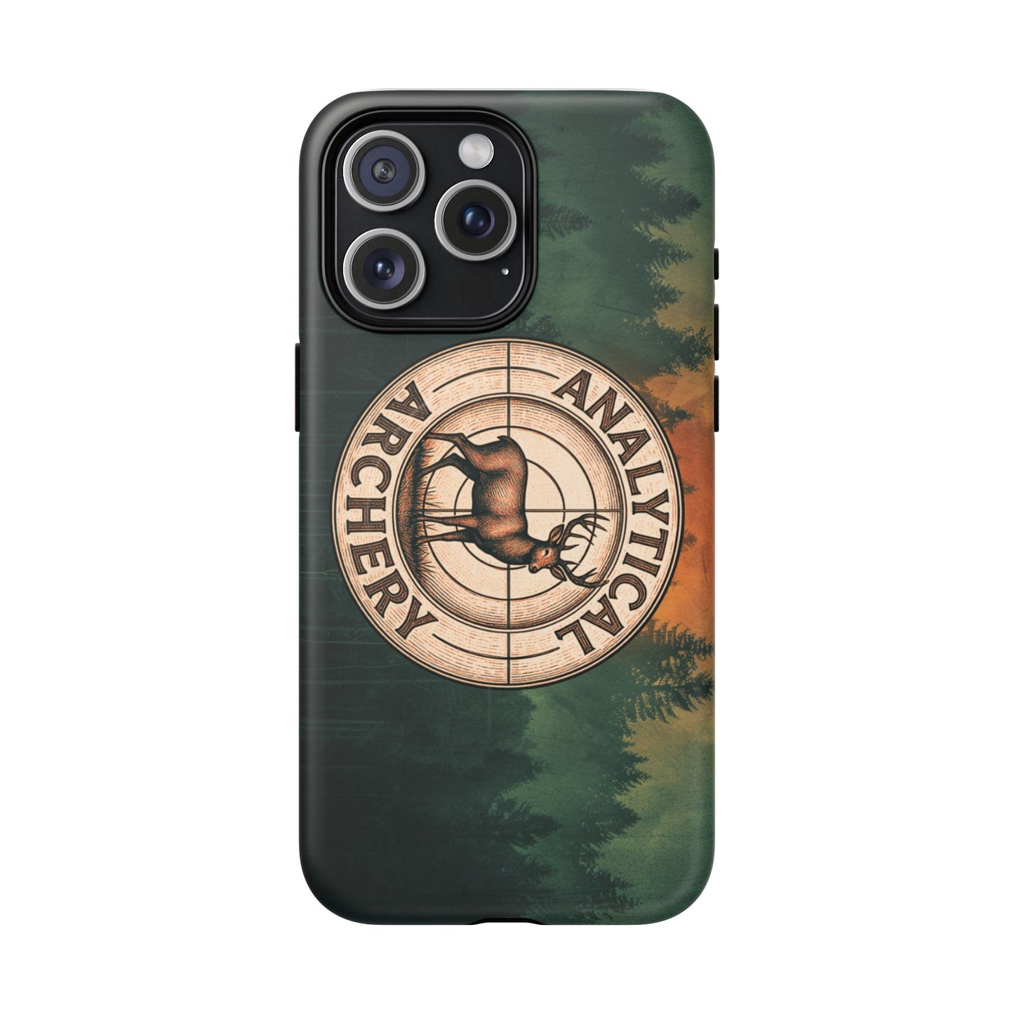 Analytical Archery Tough Magnetic Phone Case — Hunter Deer Target Design