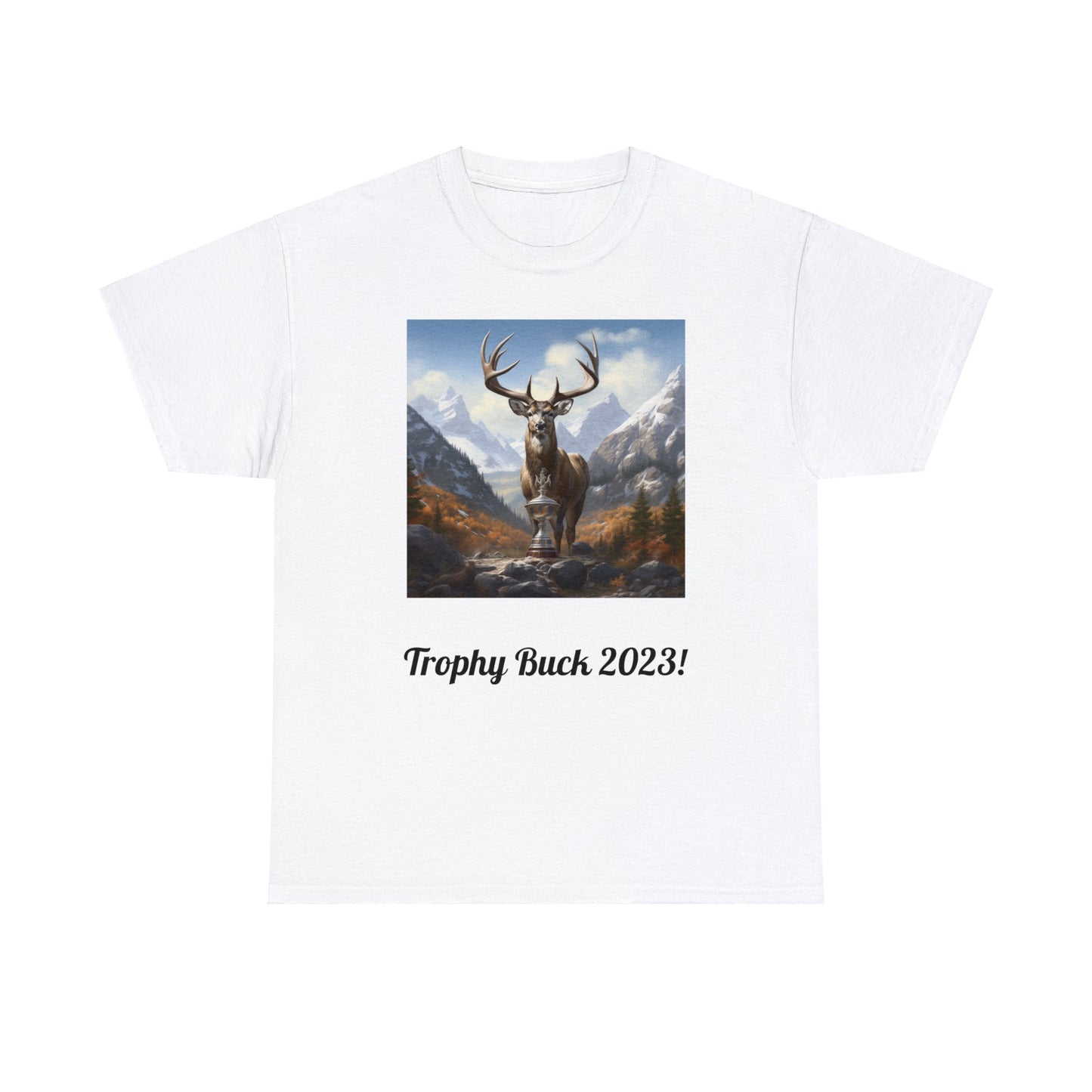 Trophy Buck Heavy Cotton Tee
