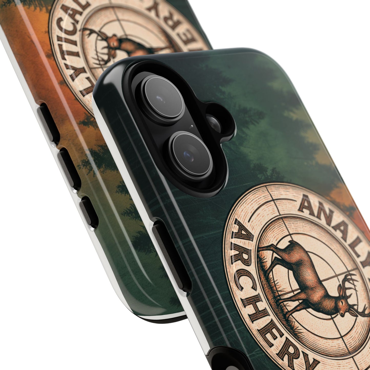 Analytical Archery Tough Magnetic Phone Case — Hunter Deer Target Design