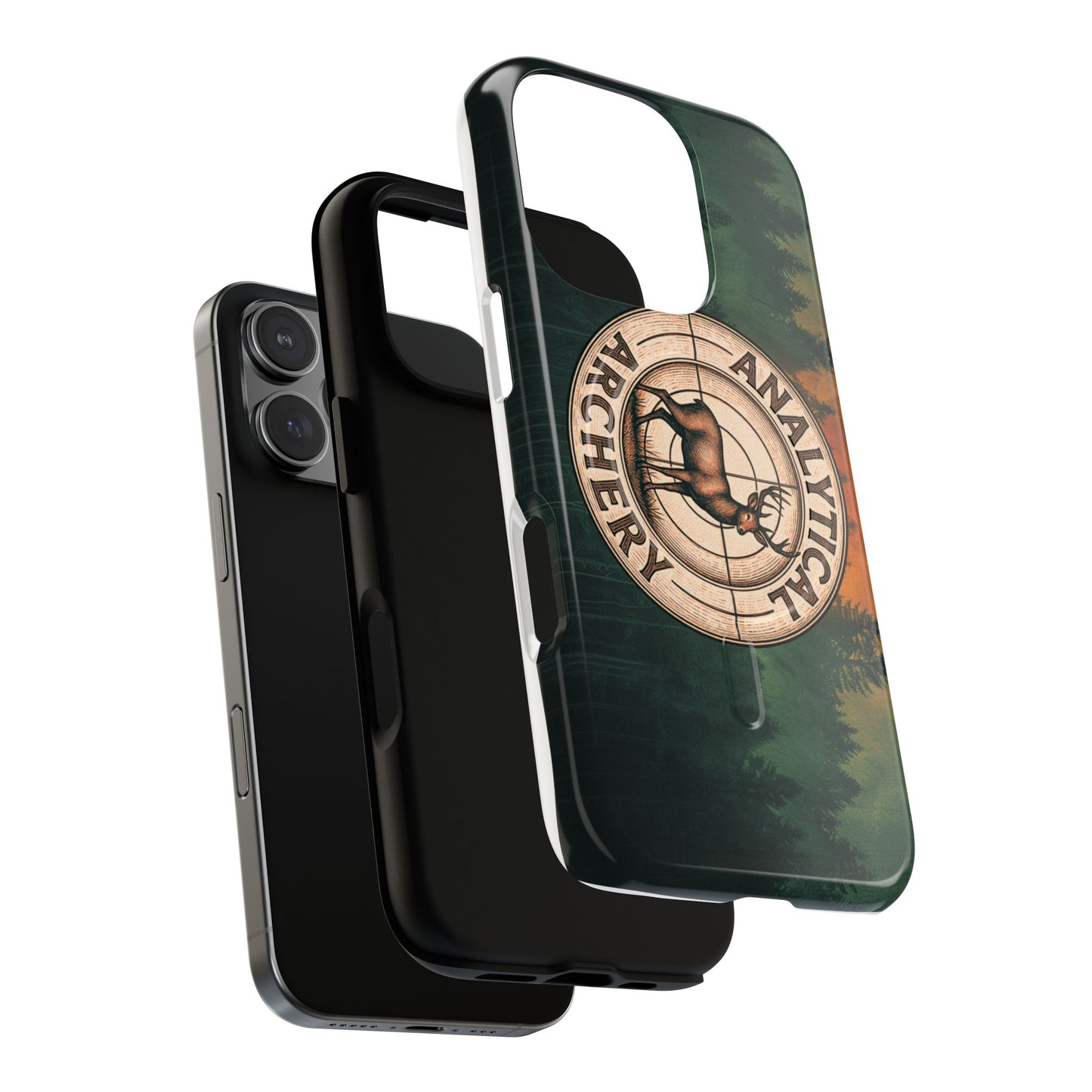 Analytical Archery Tough Magnetic Phone Case — Hunter Deer Target Design