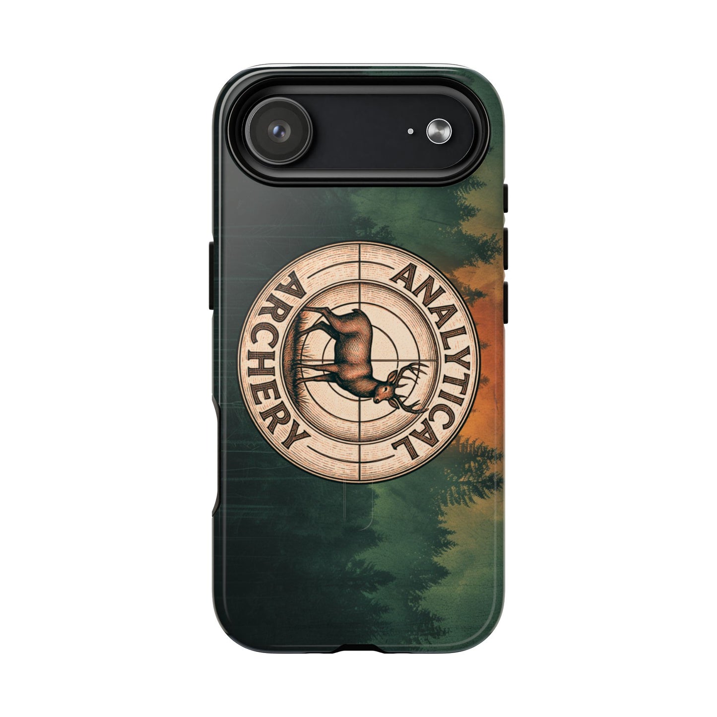 Analytical Archery Tough Magnetic Phone Case — Hunter Deer Target Design