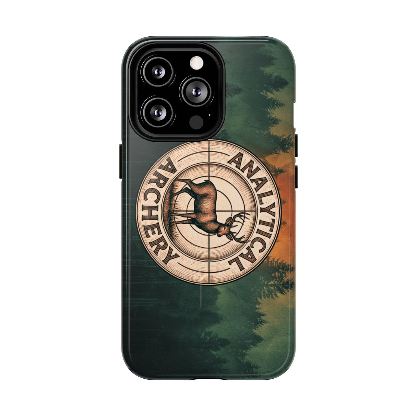 Analytical Archery Tough Magnetic Phone Case — Hunter Deer Target Design