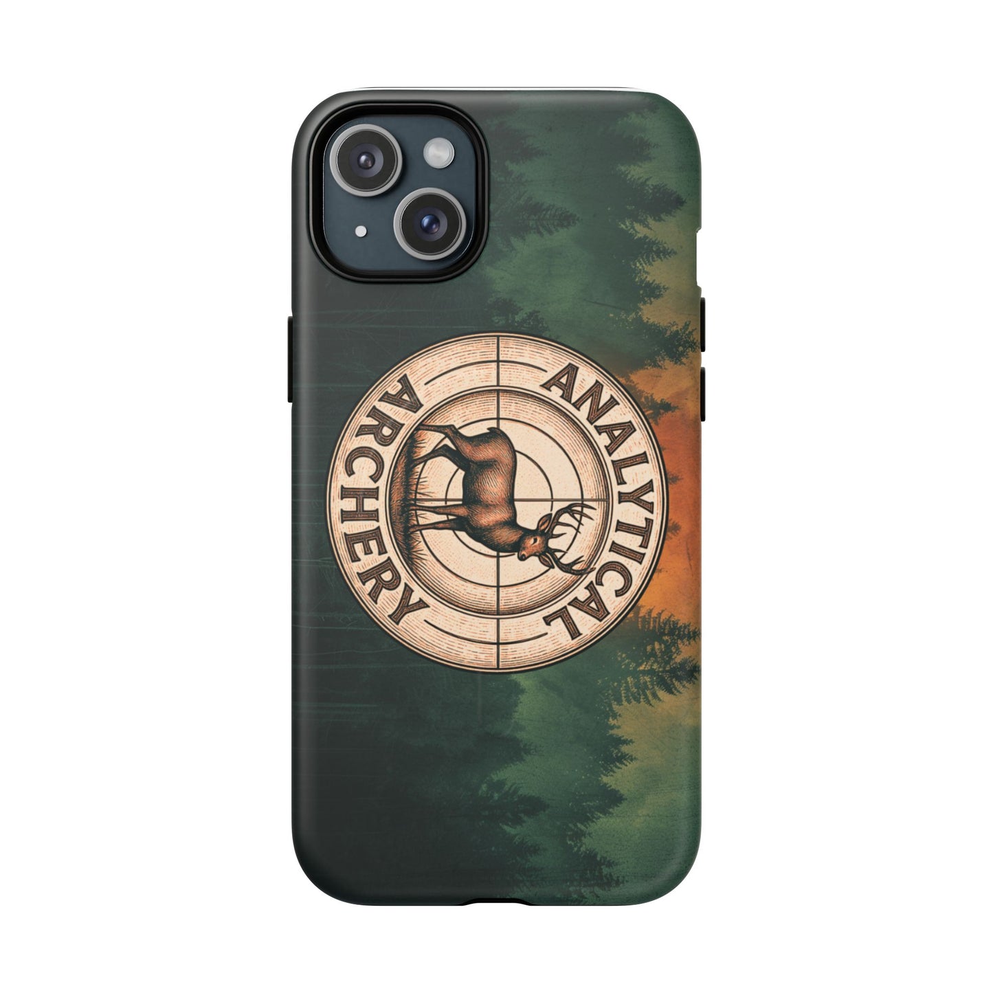 Analytical Archery Tough Magnetic Phone Case — Hunter Deer Target Design