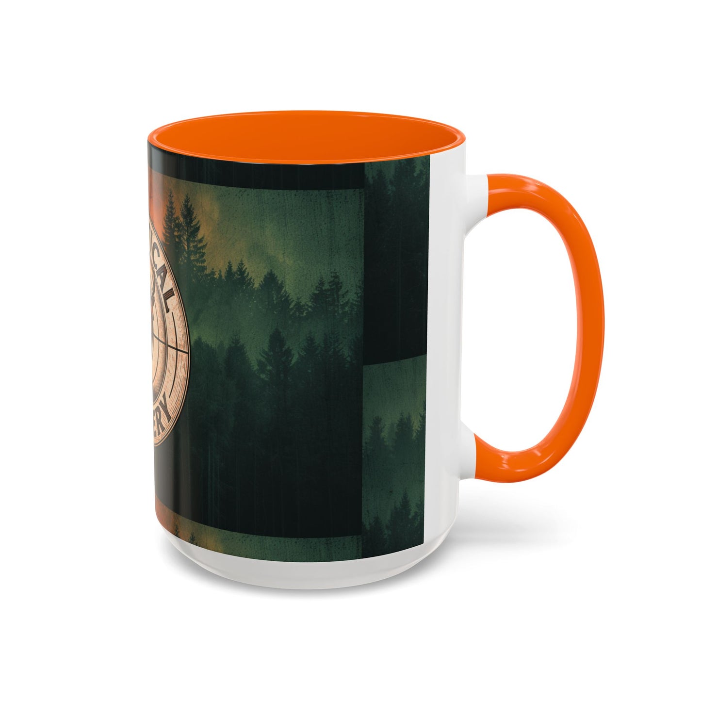 Analytical Archery Deer Coffee Mug — Hunting Rustic Accent Mug