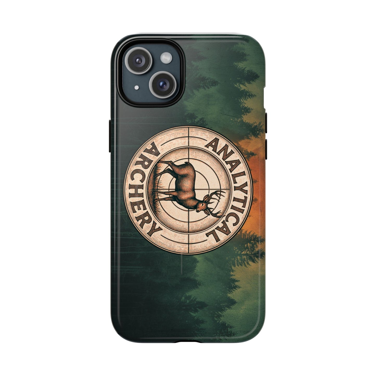 Analytical Archery Tough Magnetic Phone Case — Hunter Deer Target Design