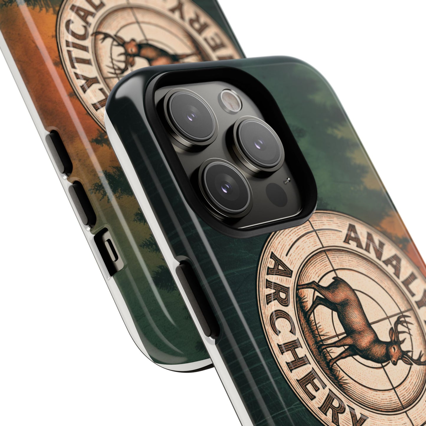 Analytical Archery Tough Magnetic Phone Case — Hunter Deer Target Design