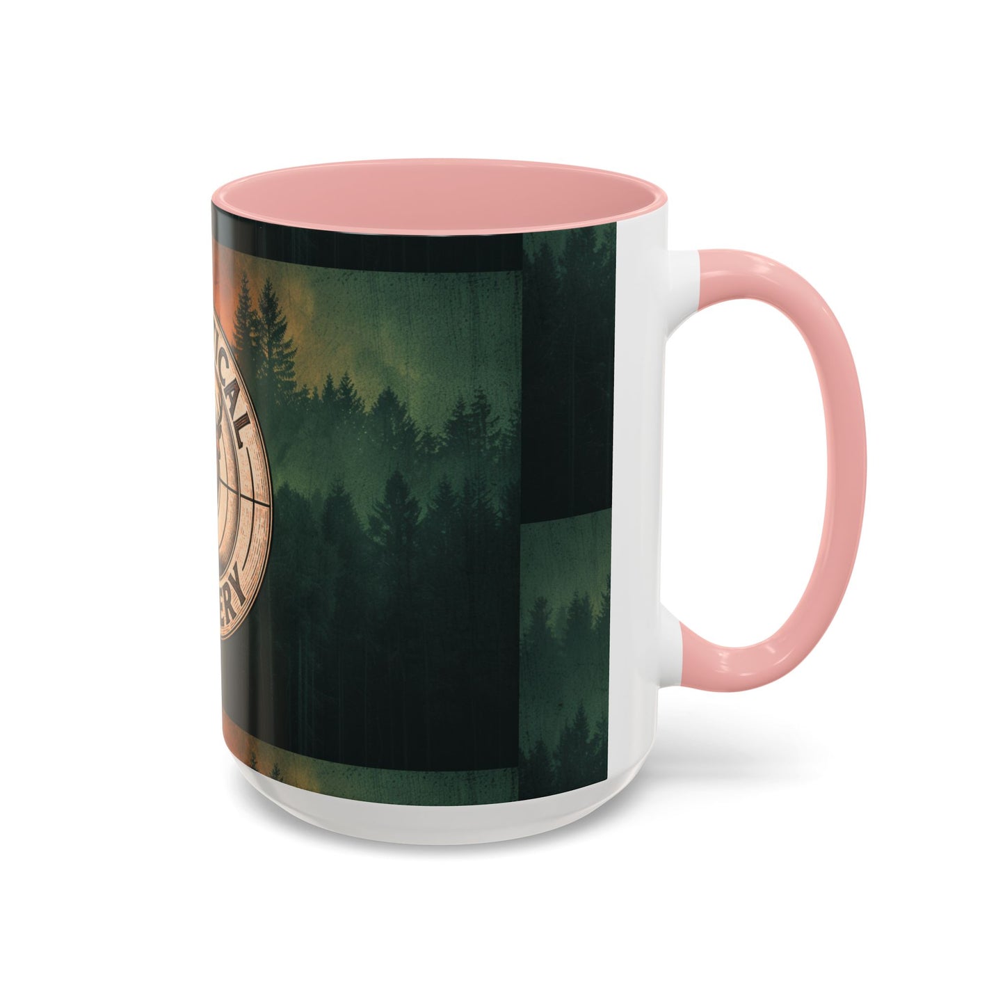 Analytical Archery Deer Coffee Mug — Hunting Rustic Accent Mug
