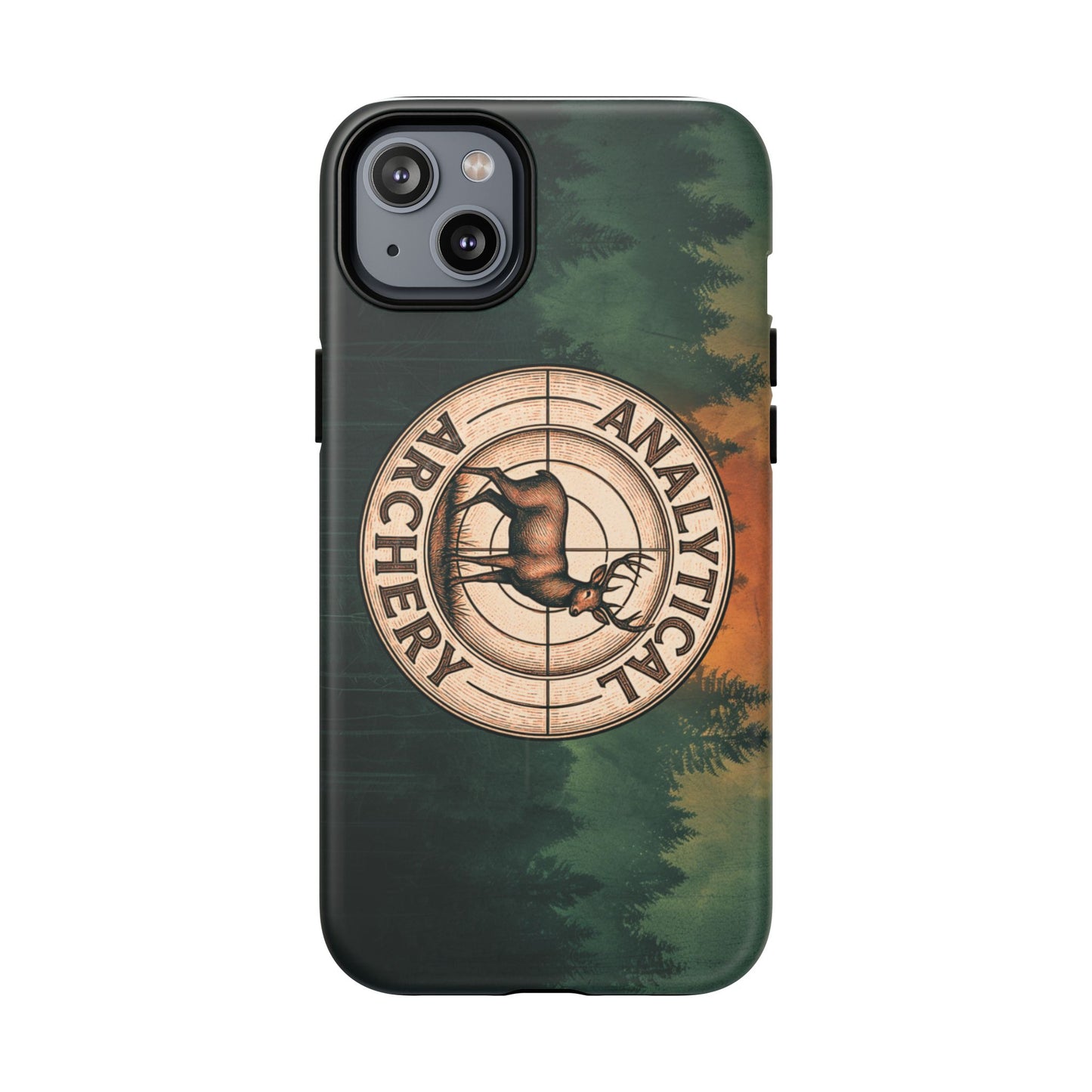 Analytical Archery Tough Magnetic Phone Case — Hunter Deer Target Design