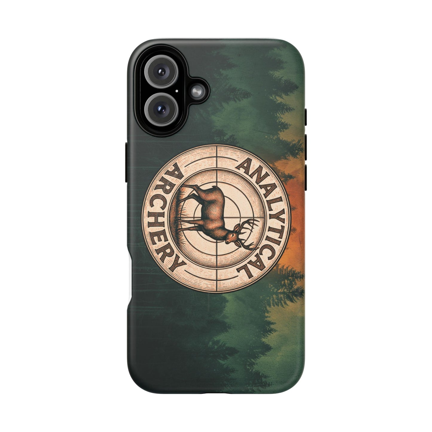 Analytical Archery Tough Magnetic Phone Case — Hunter Deer Target Design