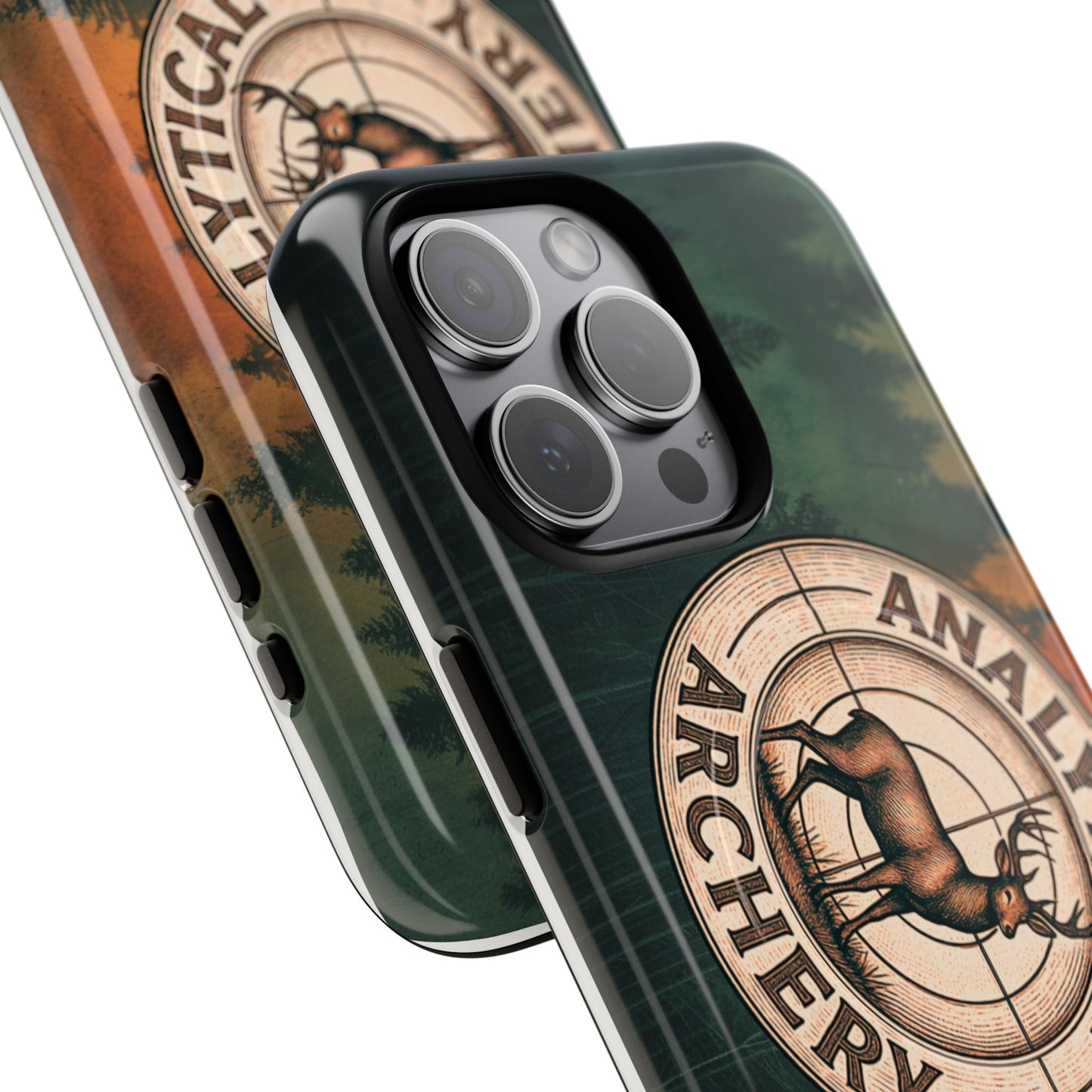 Analytical Archery Tough Magnetic Phone Case — Hunter Deer Target Design