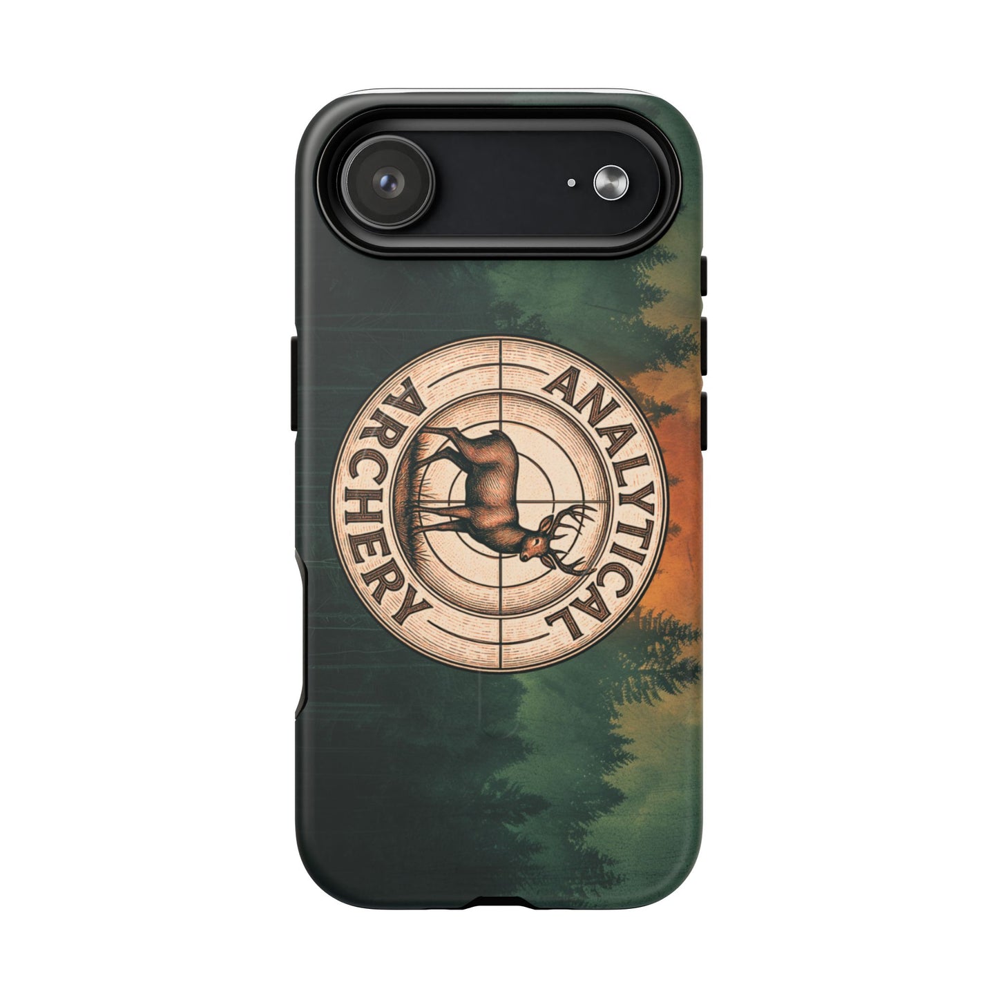Analytical Archery Tough Magnetic Phone Case — Hunter Deer Target Design