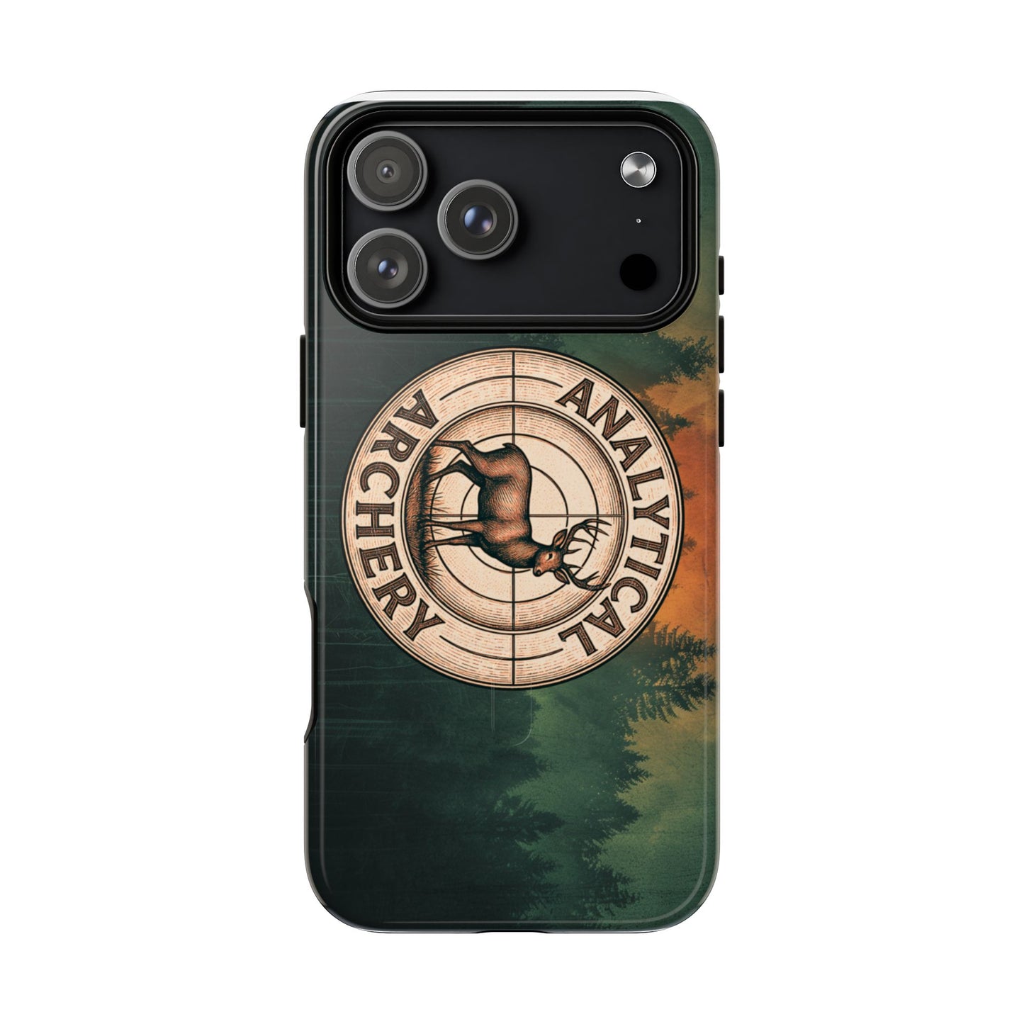 Analytical Archery Tough Magnetic Phone Case — Hunter Deer Target Design