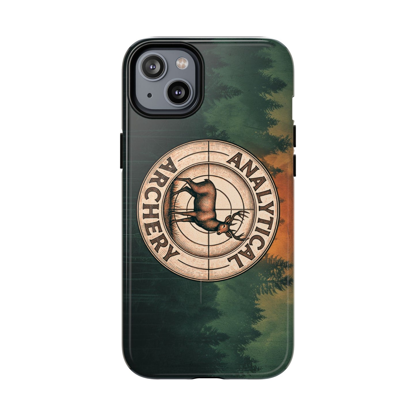 Analytical Archery Tough Magnetic Phone Case — Hunter Deer Target Design