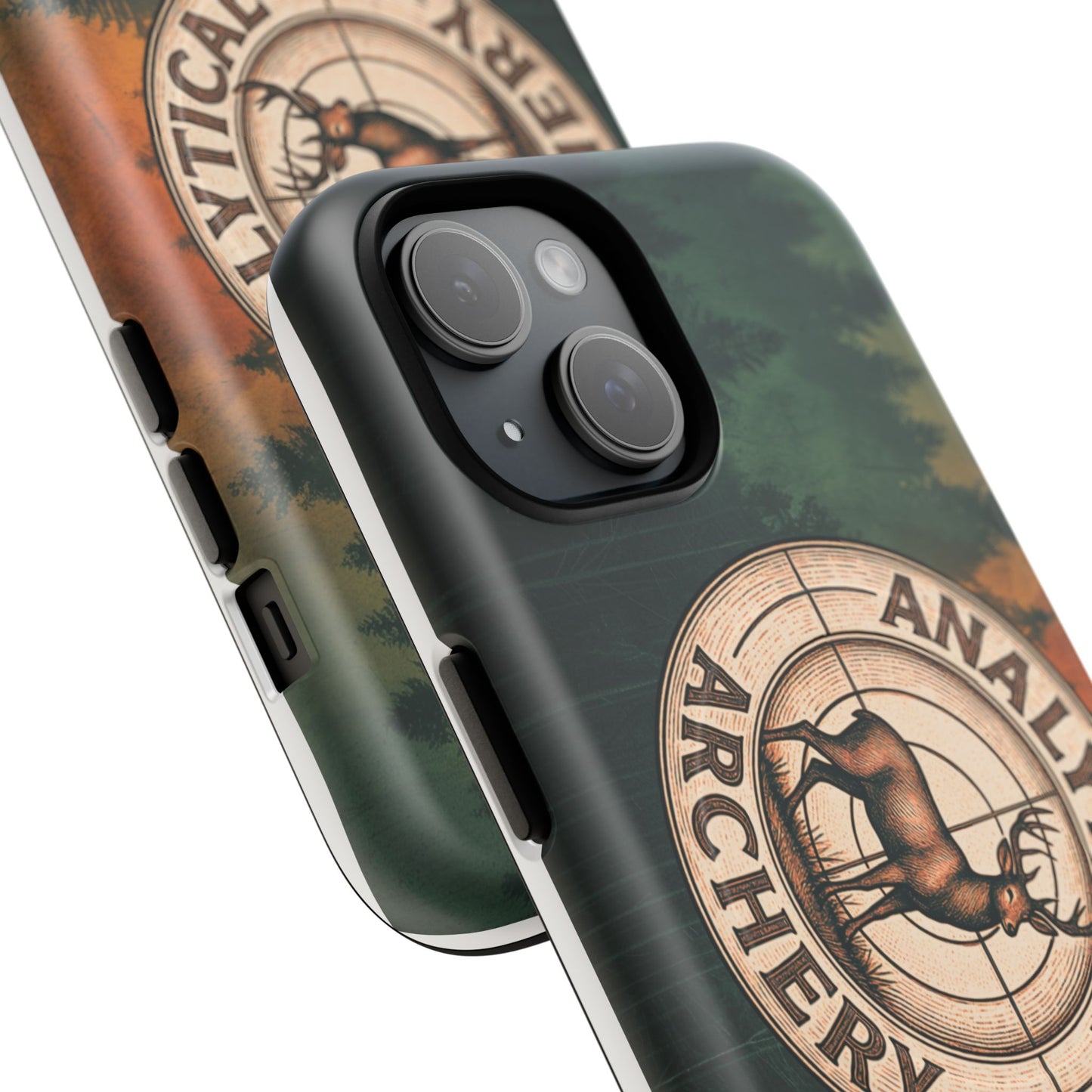 Analytical Archery Tough Magnetic Phone Case — Hunter Deer Target Design