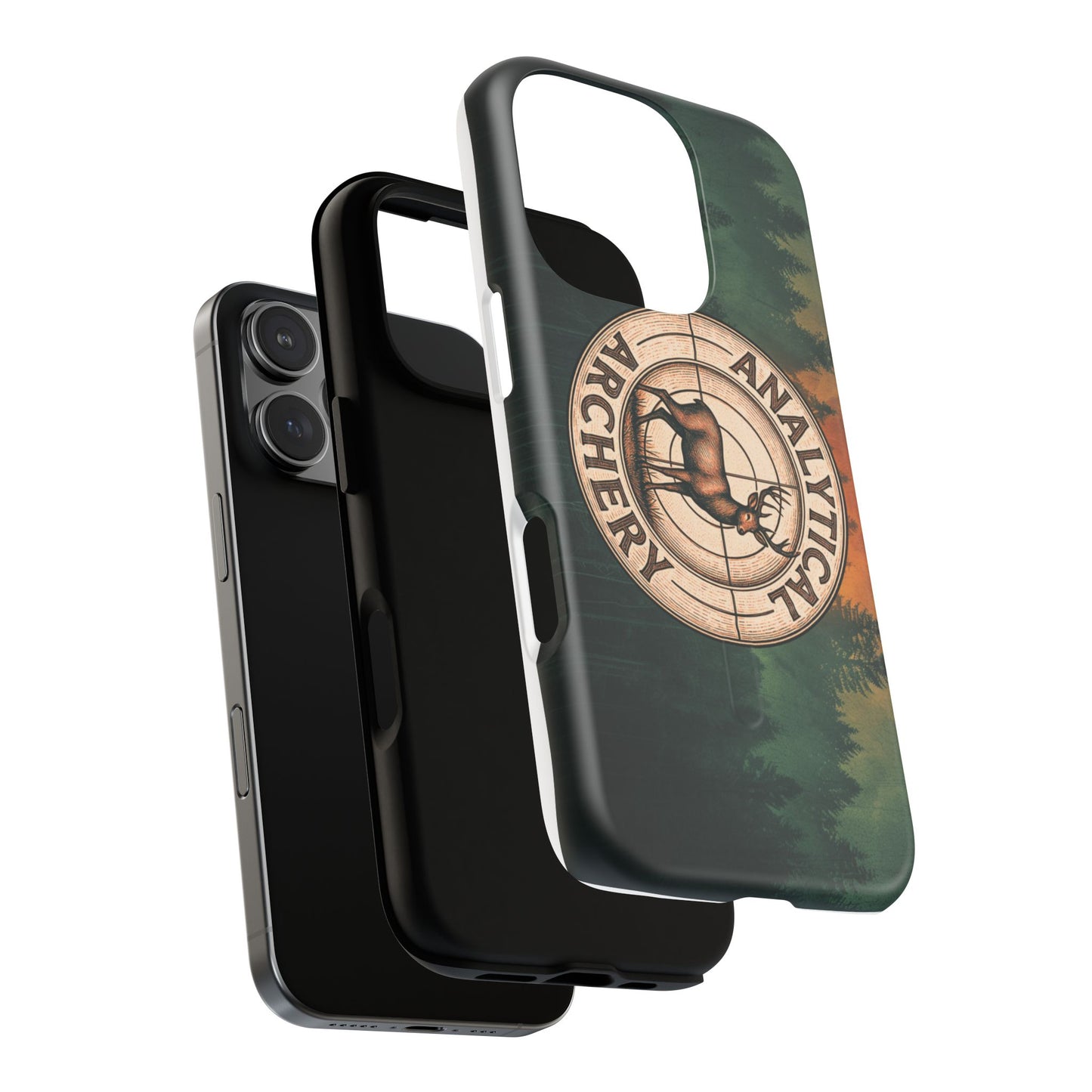 Analytical Archery Tough Magnetic Phone Case — Hunter Deer Target Design