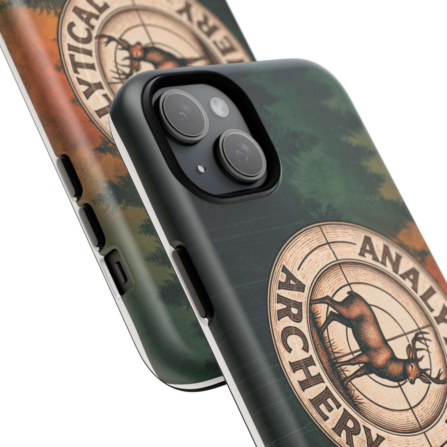 Analytical Archery Tough Magnetic Phone Case — Hunter Deer Target Design