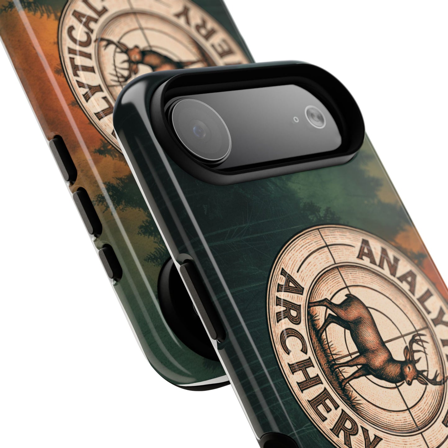 Analytical Archery Tough Magnetic Phone Case — Hunter Deer Target Design