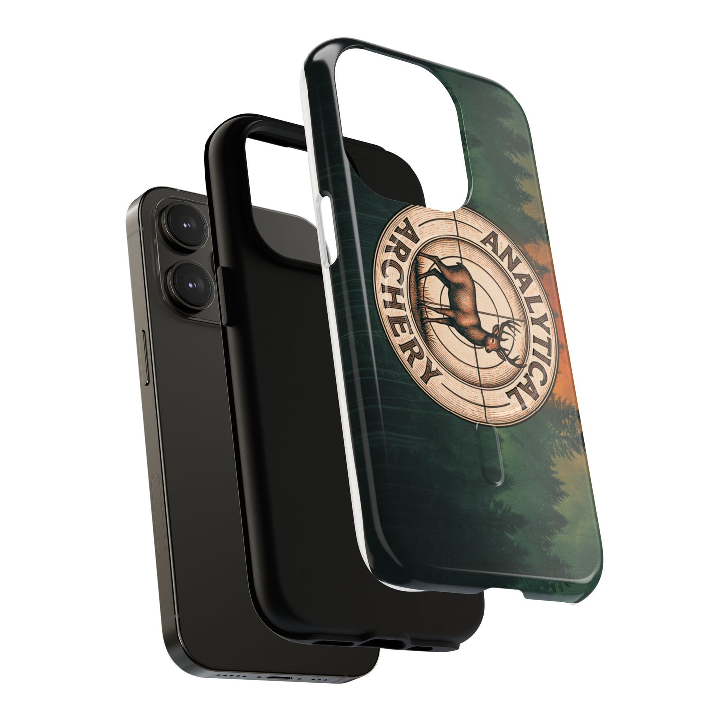 Analytical Archery Tough Magnetic Phone Case — Hunter Deer Target Design