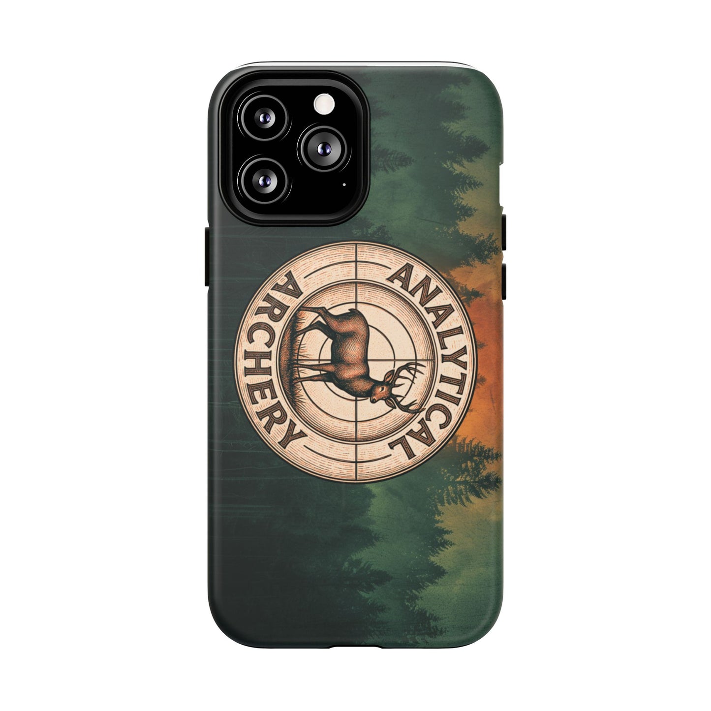 Analytical Archery Tough Magnetic Phone Case — Hunter Deer Target Design