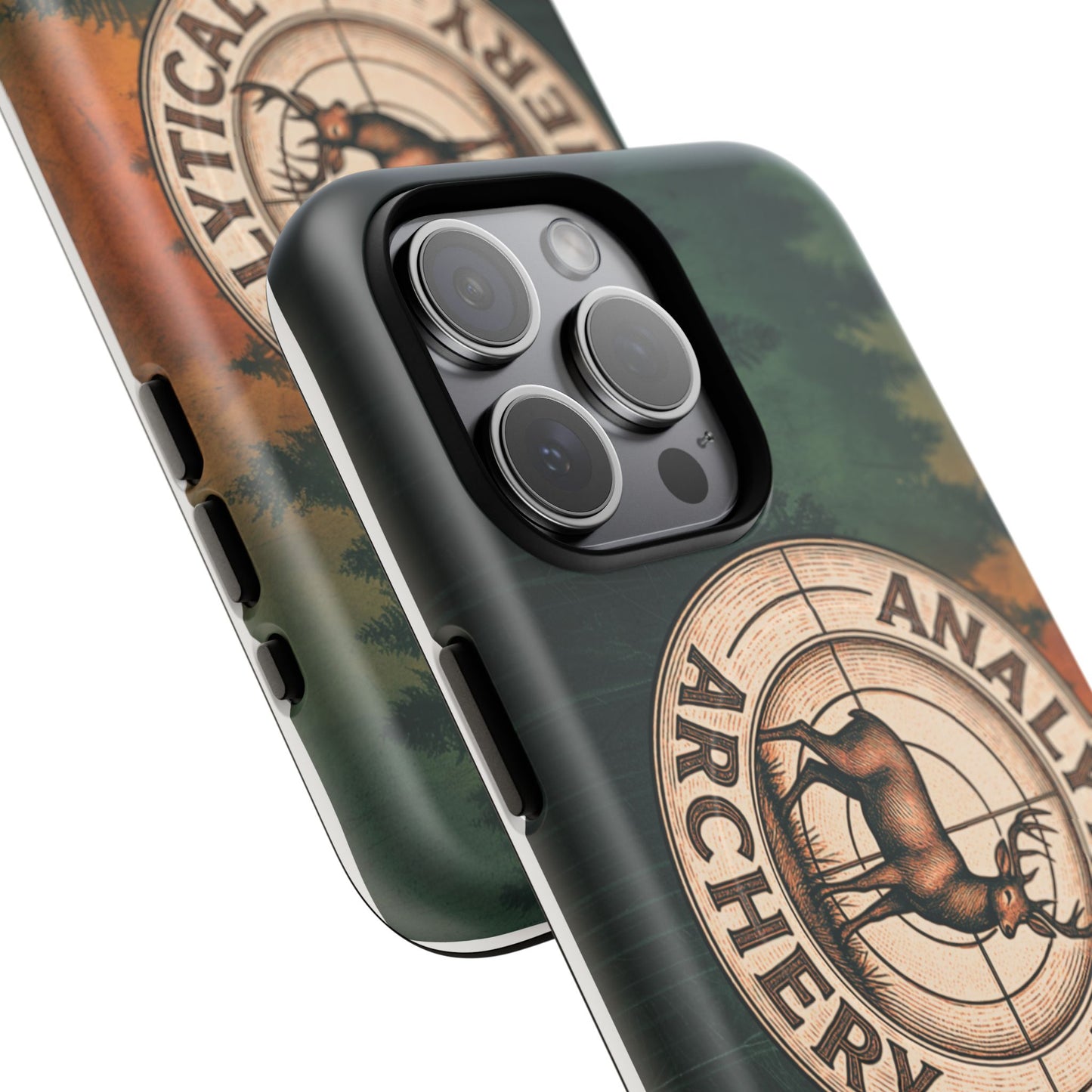 Analytical Archery Tough Magnetic Phone Case — Hunter Deer Target Design