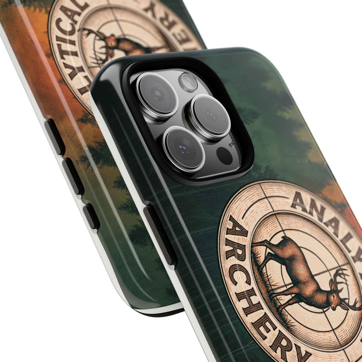 Analytical Archery Tough Magnetic Phone Case — Hunter Deer Target Design