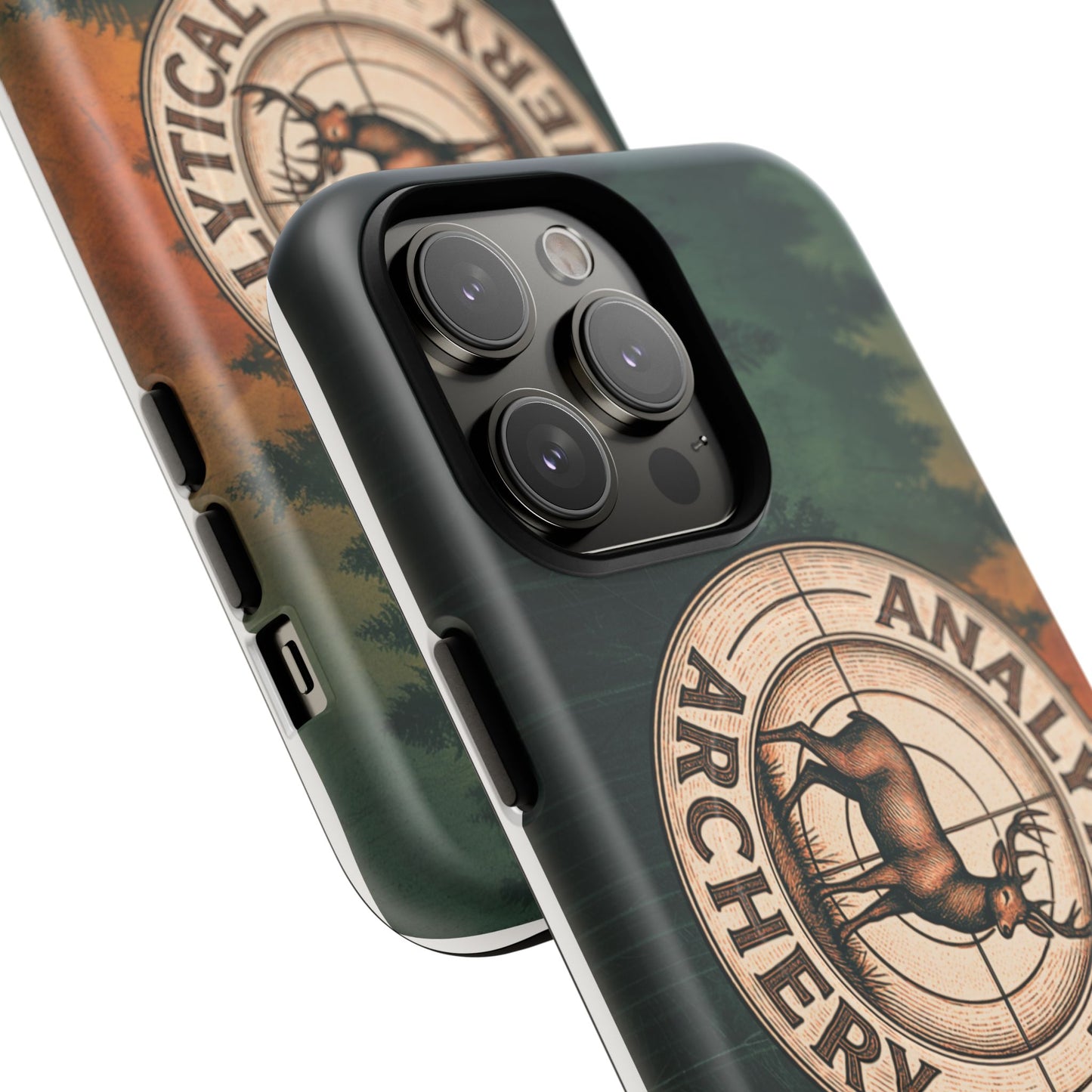 Analytical Archery Tough Magnetic Phone Case — Hunter Deer Target Design