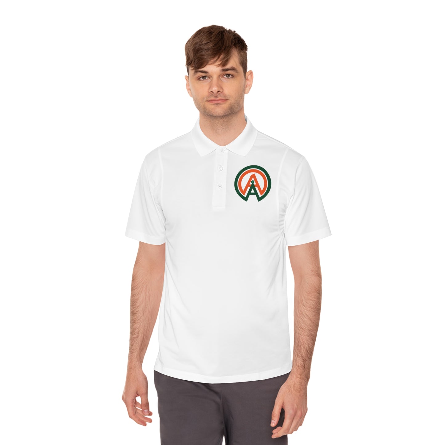 Men's Logo Sport Polo Shirt