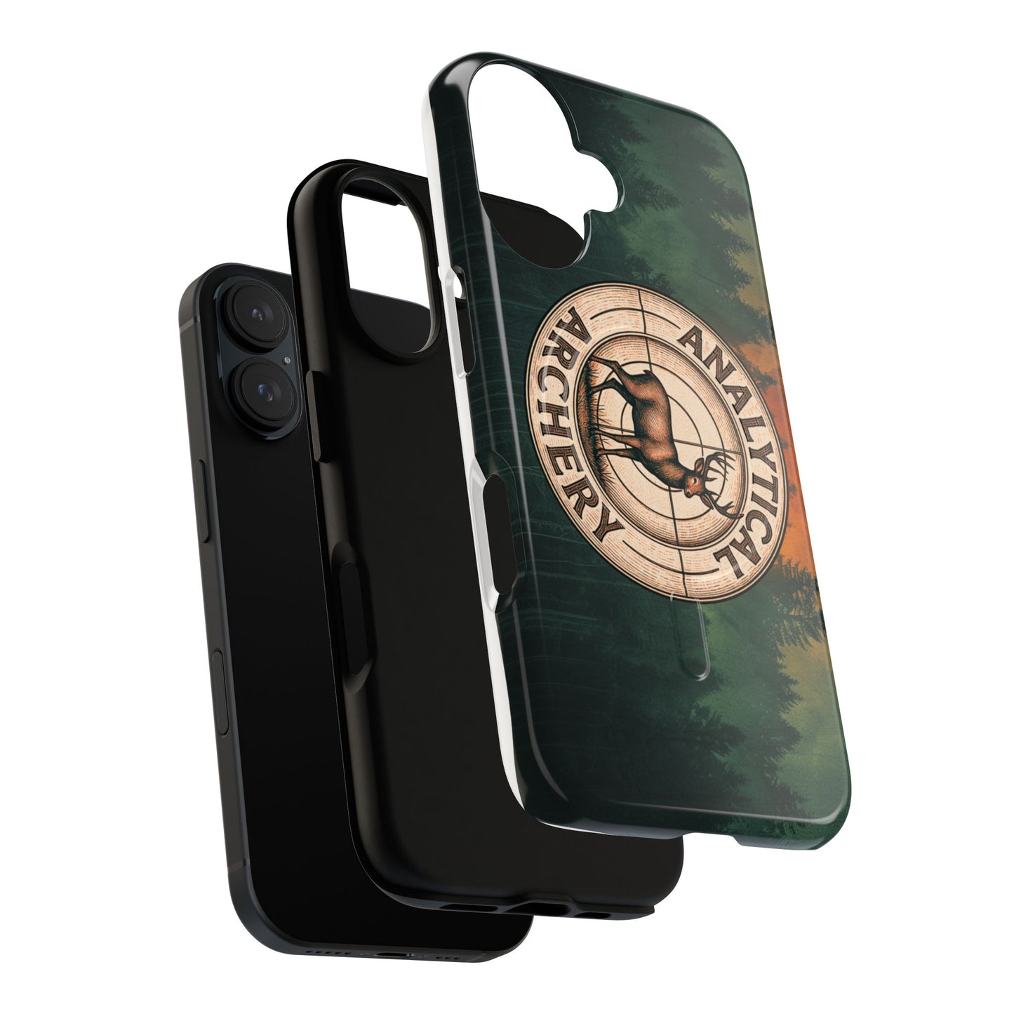 Analytical Archery Tough Magnetic Phone Case — Hunter Deer Target Design