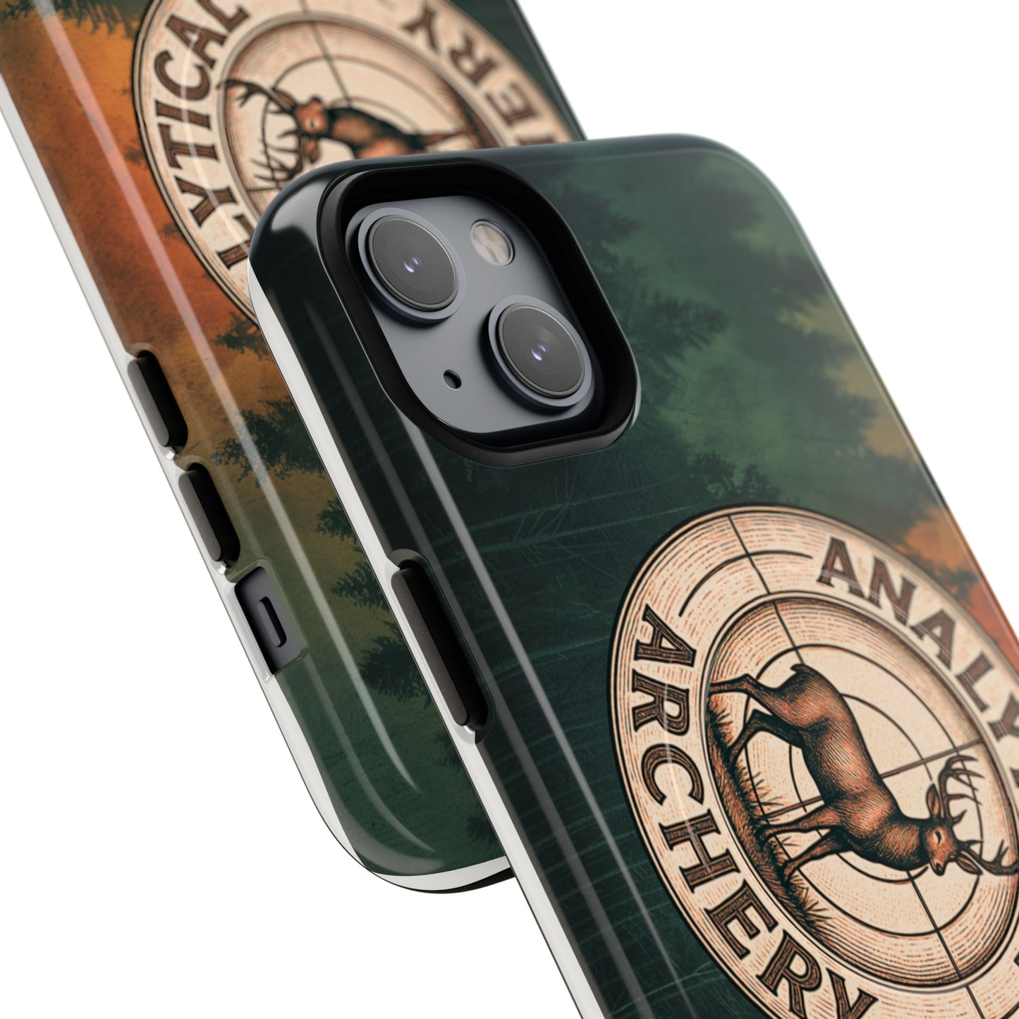 Analytical Archery Tough Magnetic Phone Case — Hunter Deer Target Design