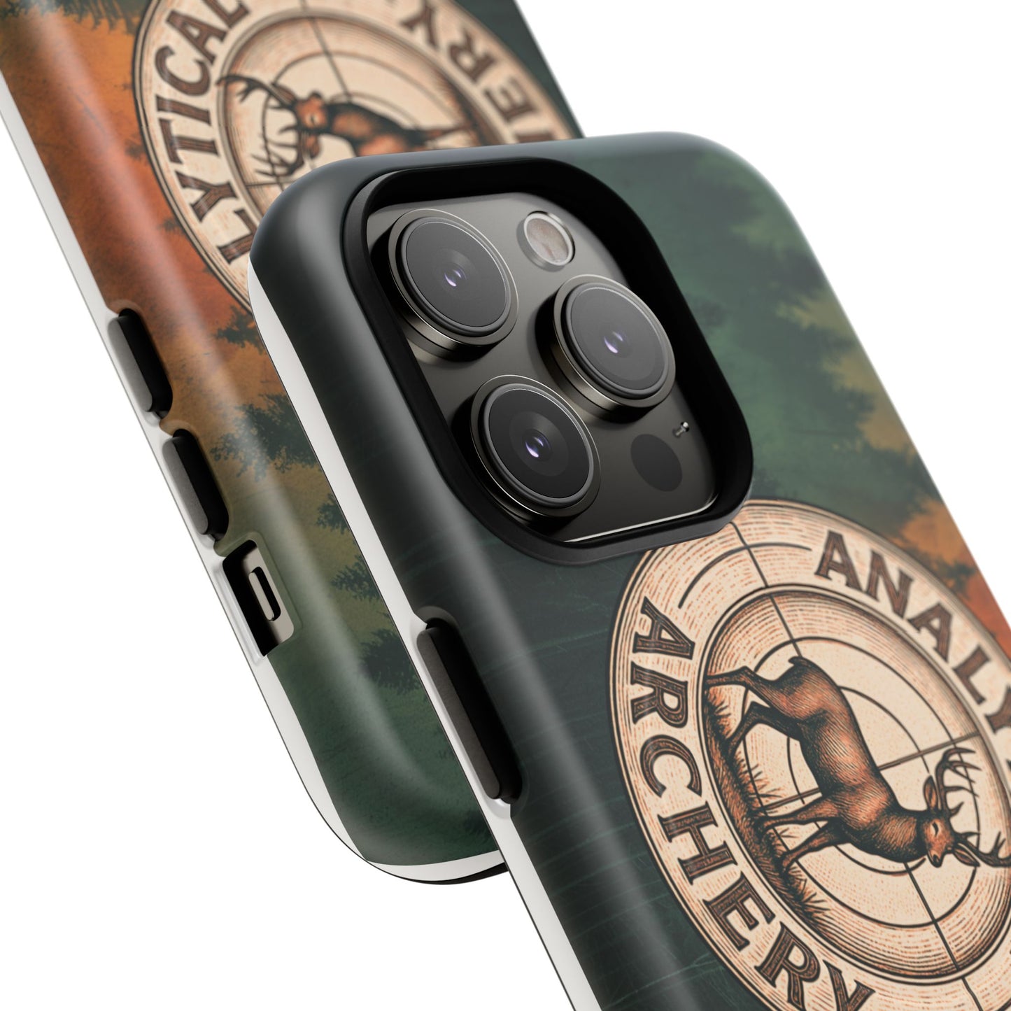 Analytical Archery Tough Magnetic Phone Case — Hunter Deer Target Design