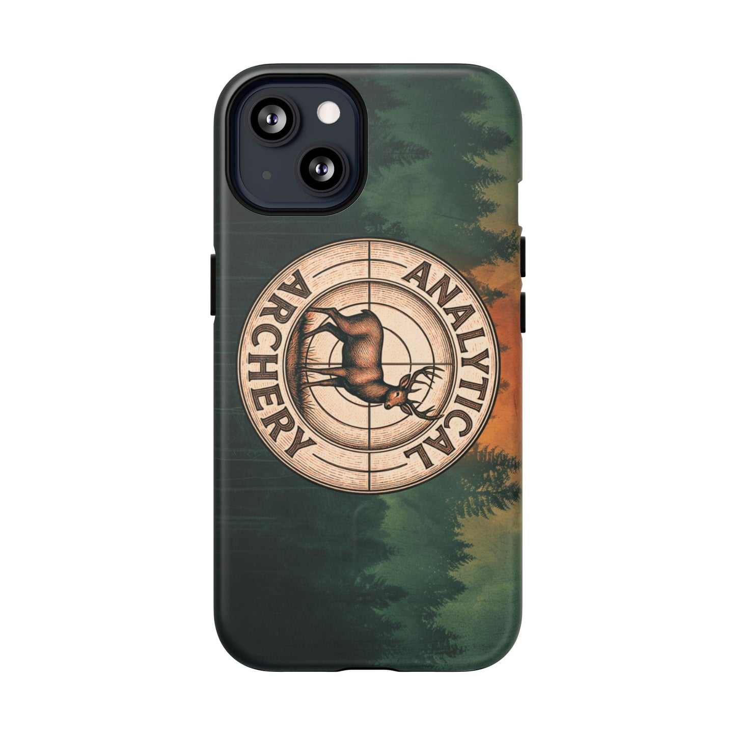 Analytical Archery Tough Magnetic Phone Case — Hunter Deer Target Design