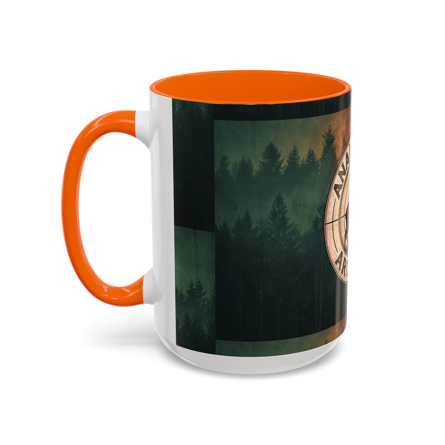 Analytical Archery Deer Coffee Mug — Hunting Rustic Accent Mug