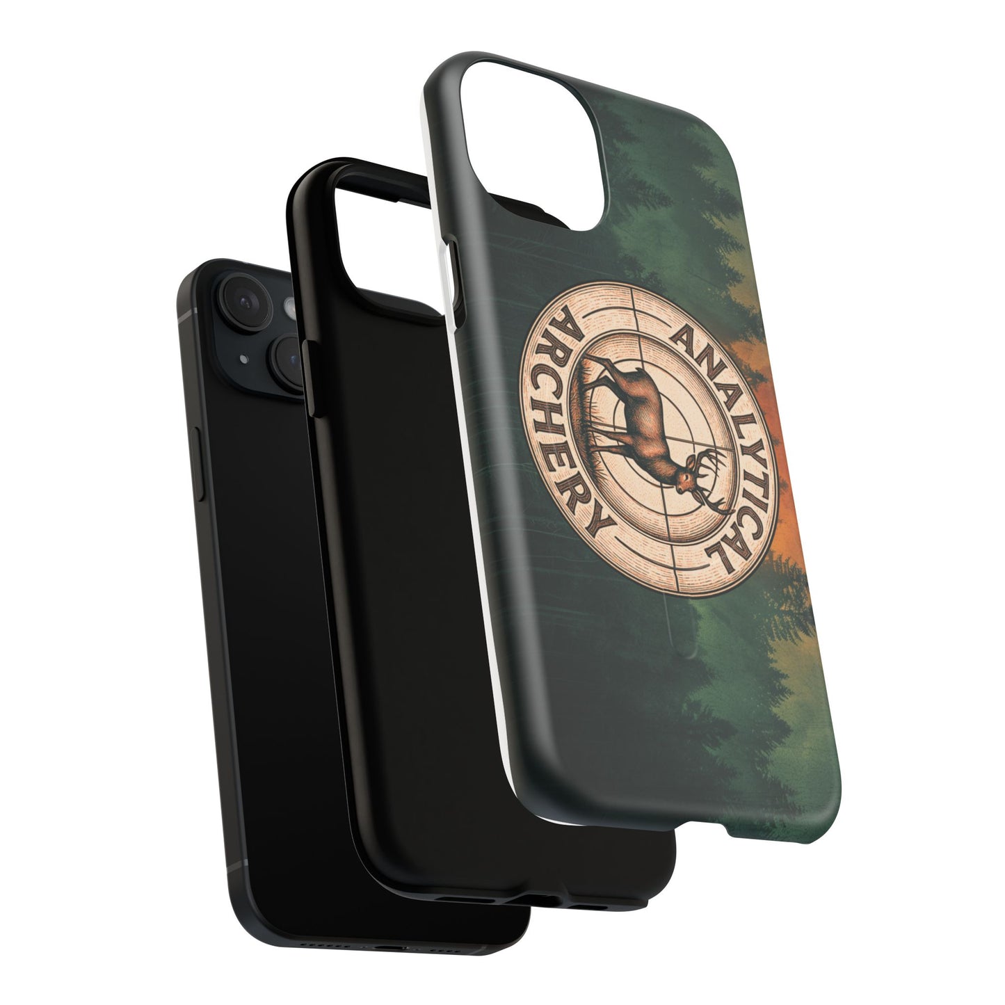 Analytical Archery Tough Magnetic Phone Case — Hunter Deer Target Design