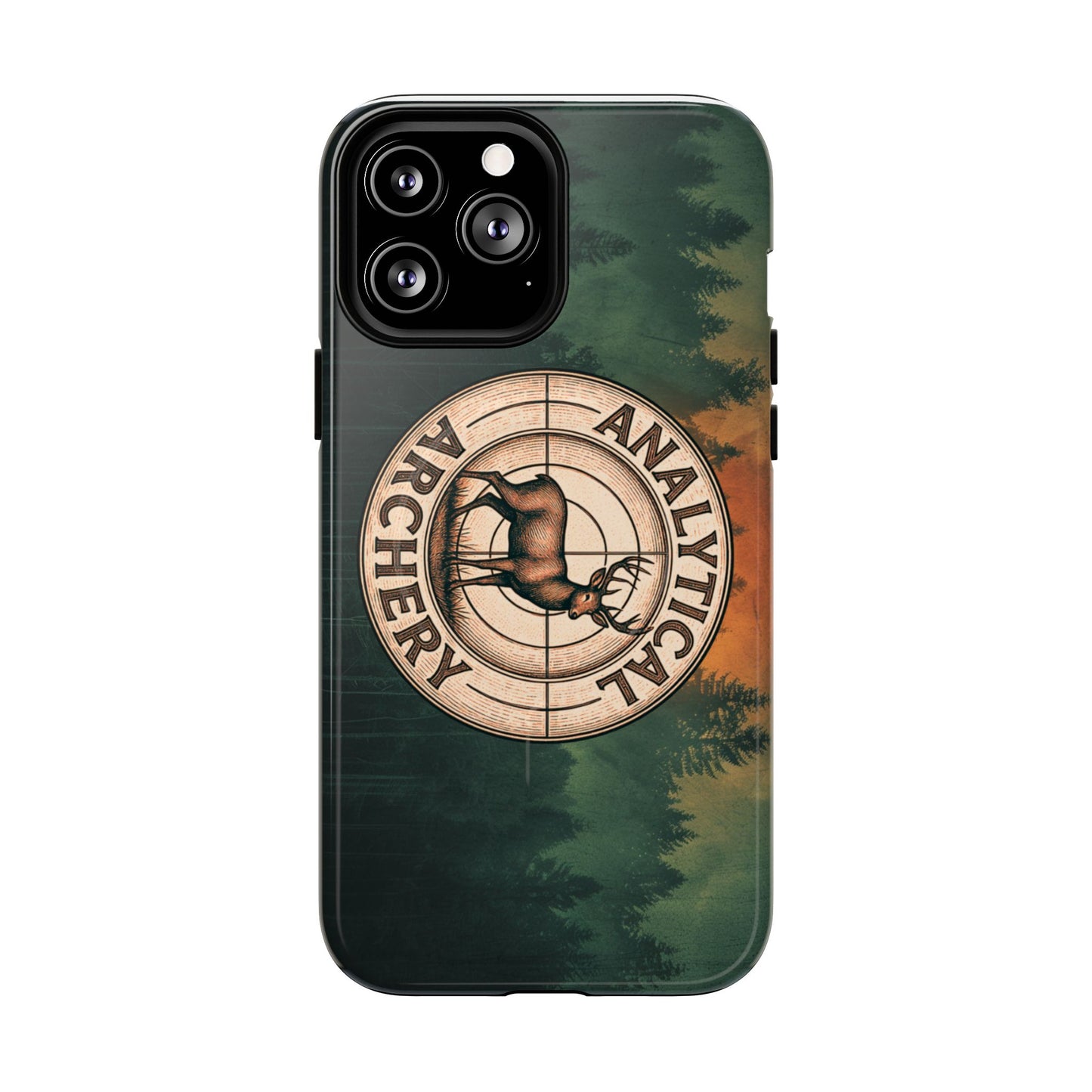 Analytical Archery Tough Magnetic Phone Case — Hunter Deer Target Design