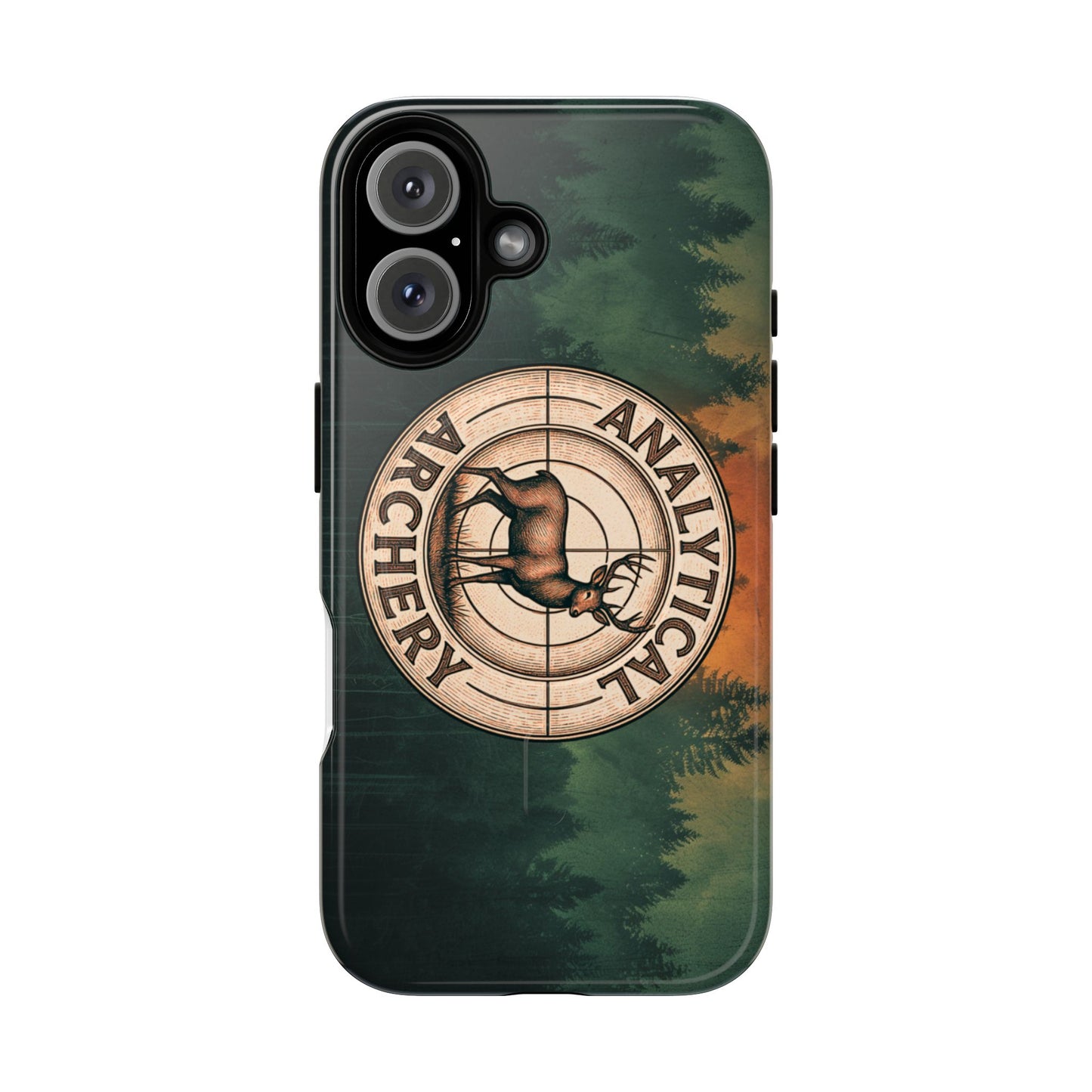 Analytical Archery Tough Magnetic Phone Case — Hunter Deer Target Design