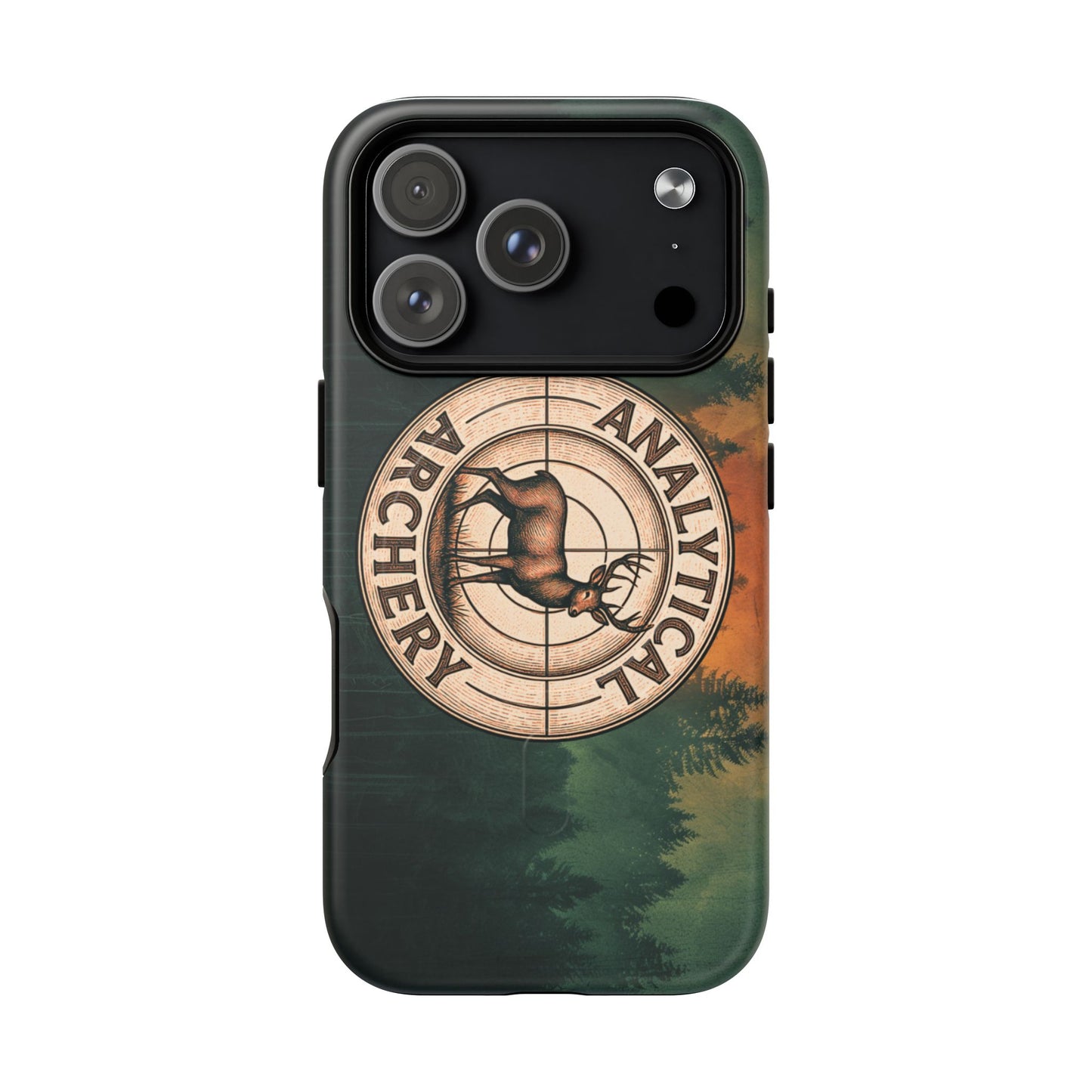 Analytical Archery Tough Magnetic Phone Case — Hunter Deer Target Design
