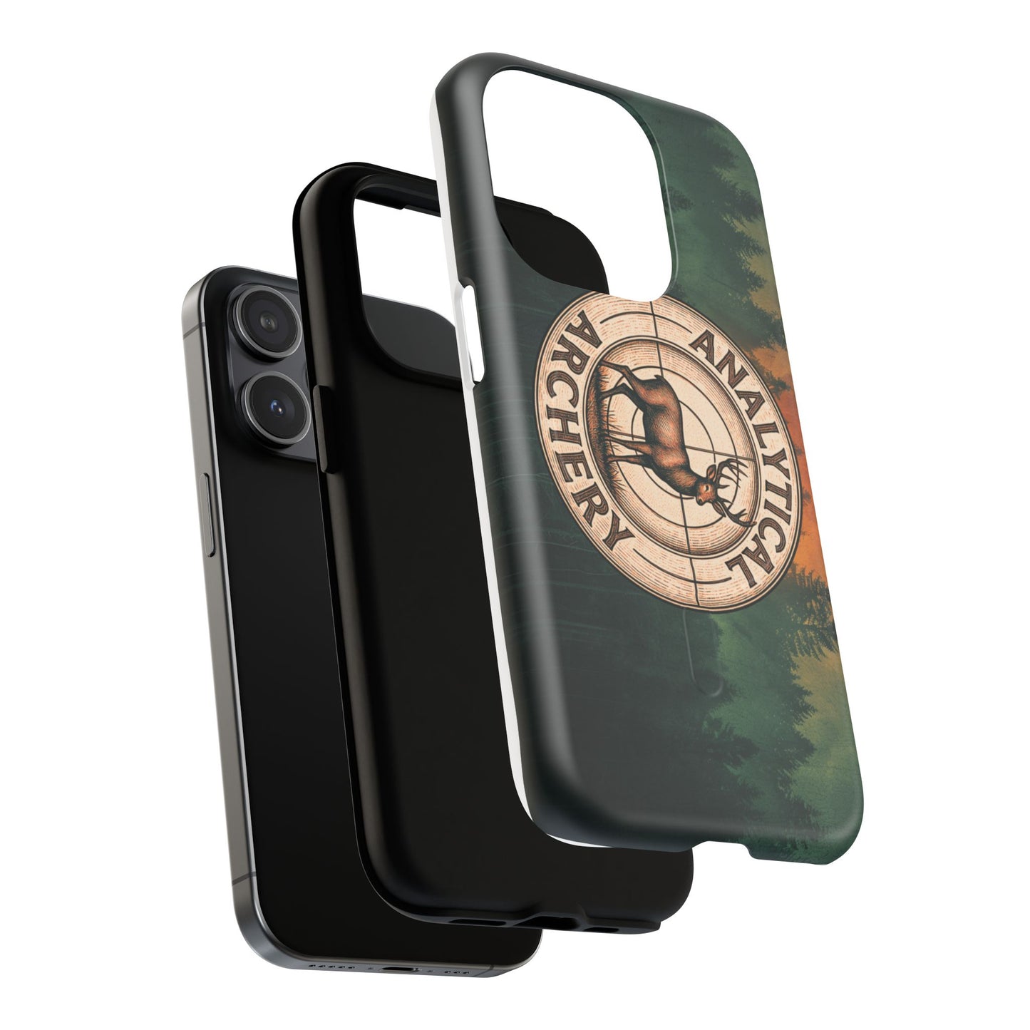Analytical Archery Tough Magnetic Phone Case — Hunter Deer Target Design