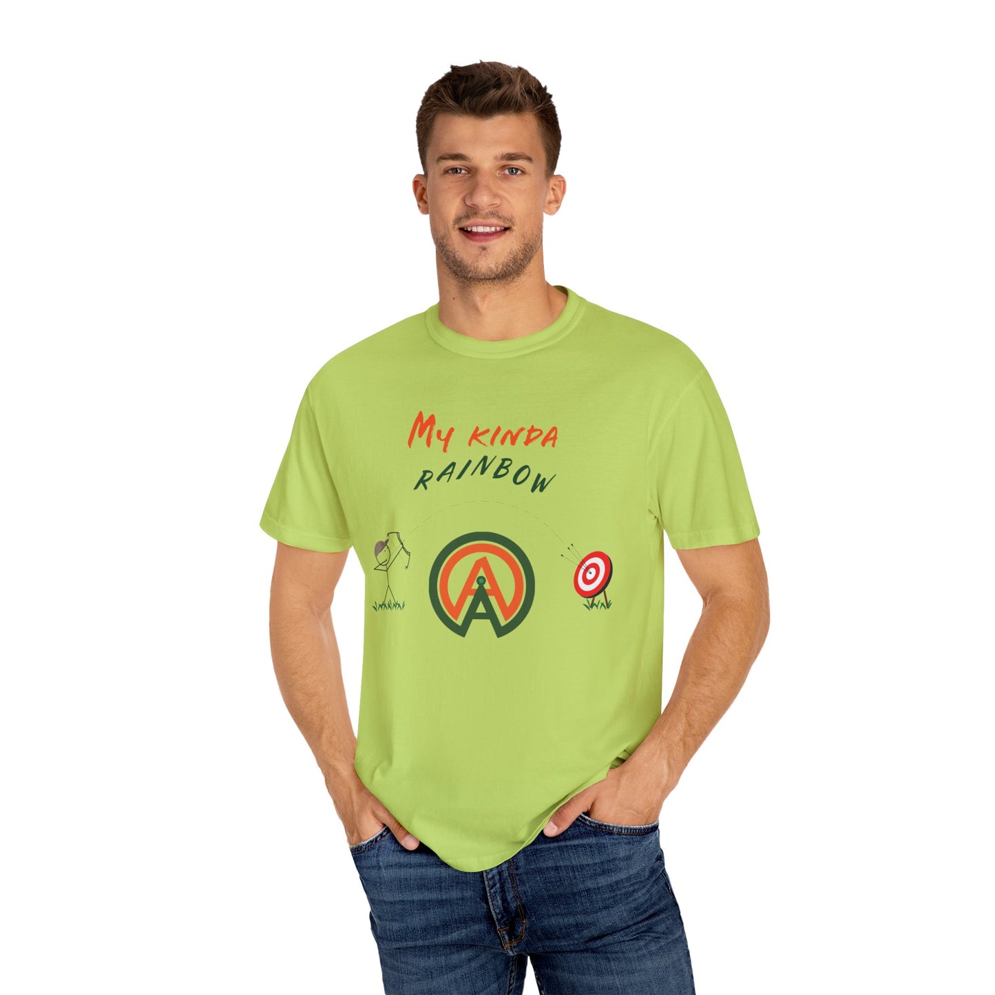 My Kind of Rainbow Garment-Dyed T-shirt