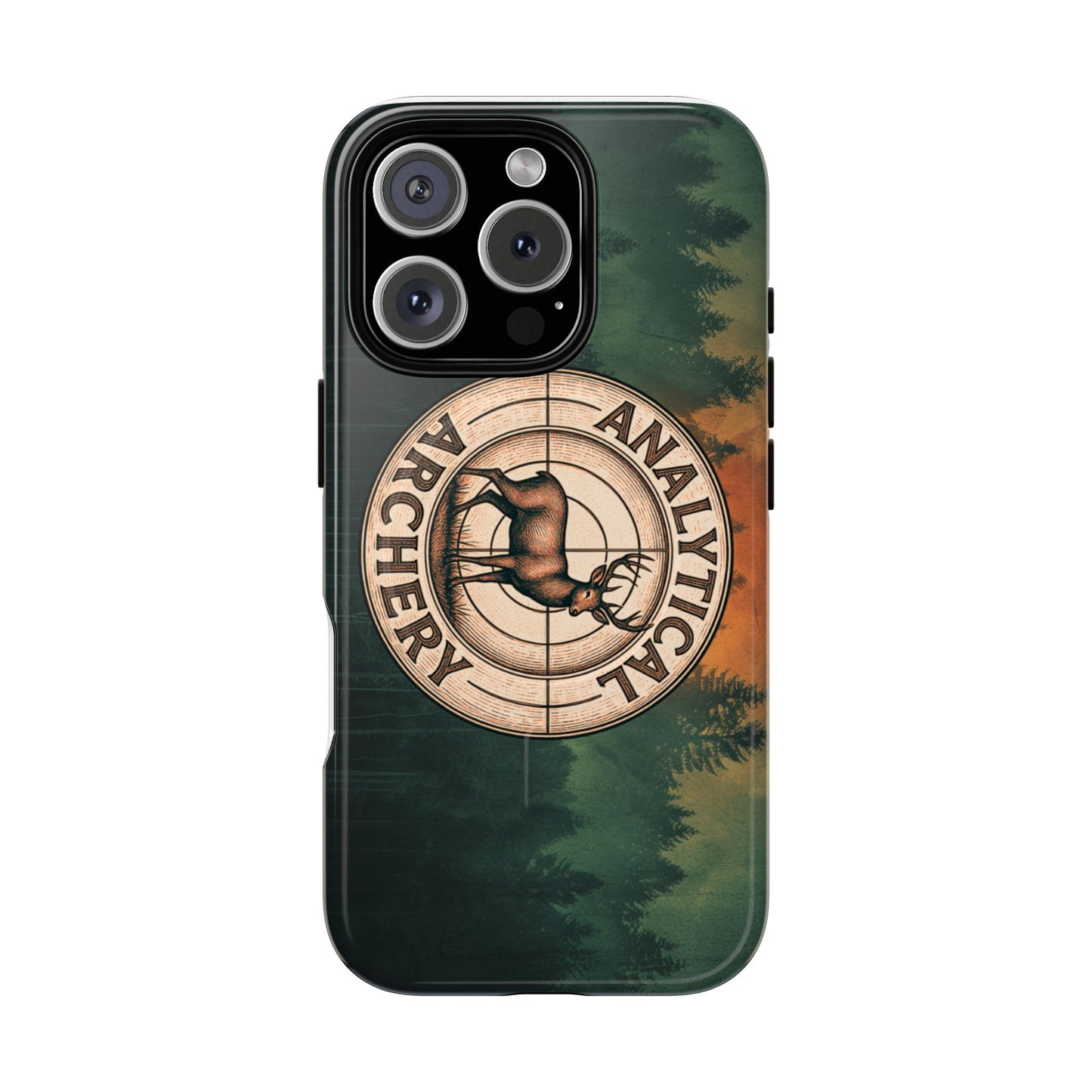 Analytical Archery Tough Magnetic Phone Case — Hunter Deer Target Design
