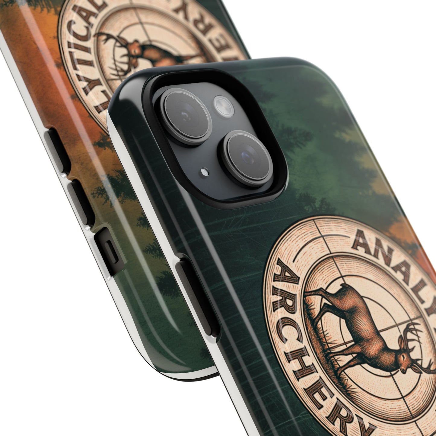 Analytical Archery Tough Magnetic Phone Case — Hunter Deer Target Design