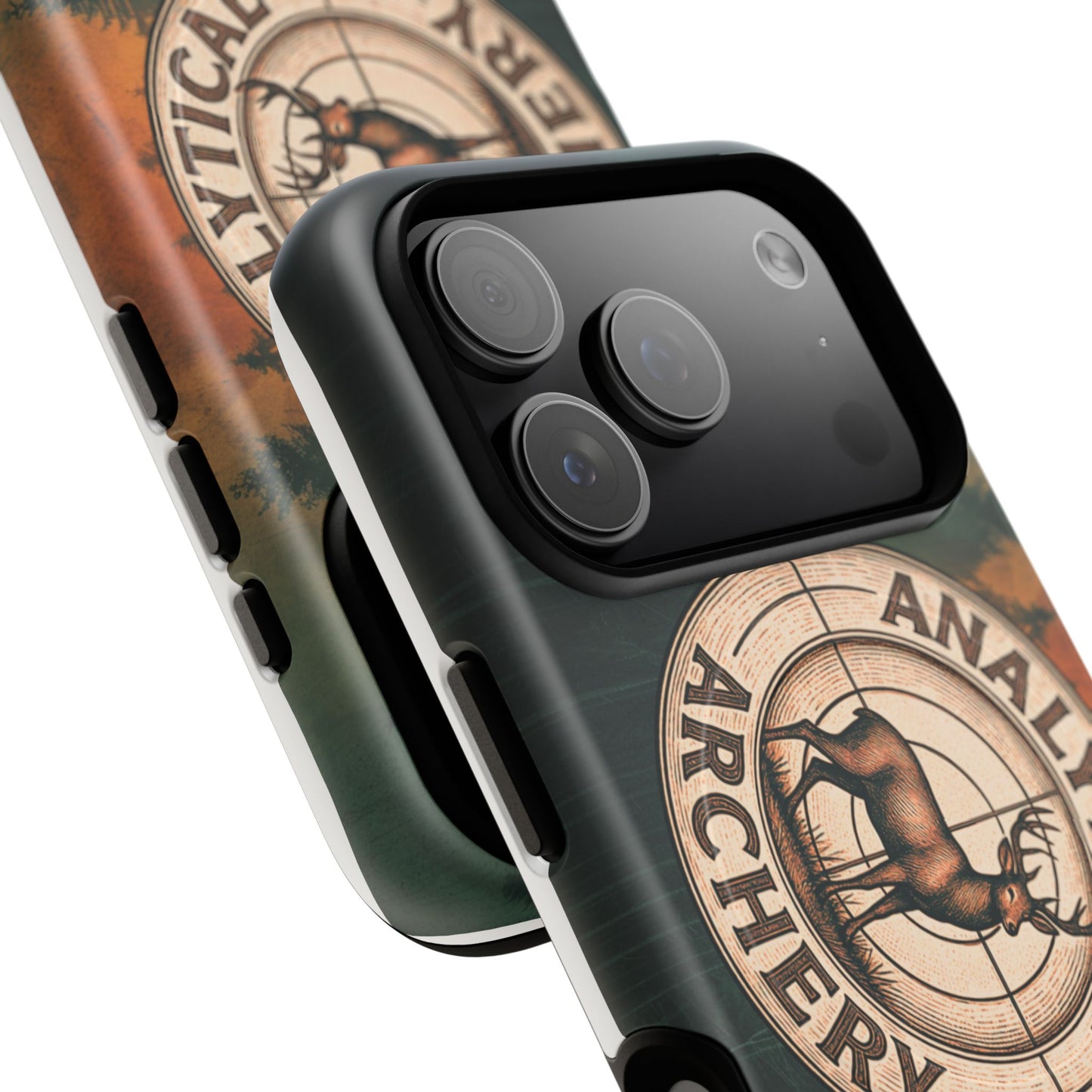 Analytical Archery Tough Magnetic Phone Case — Hunter Deer Target Design