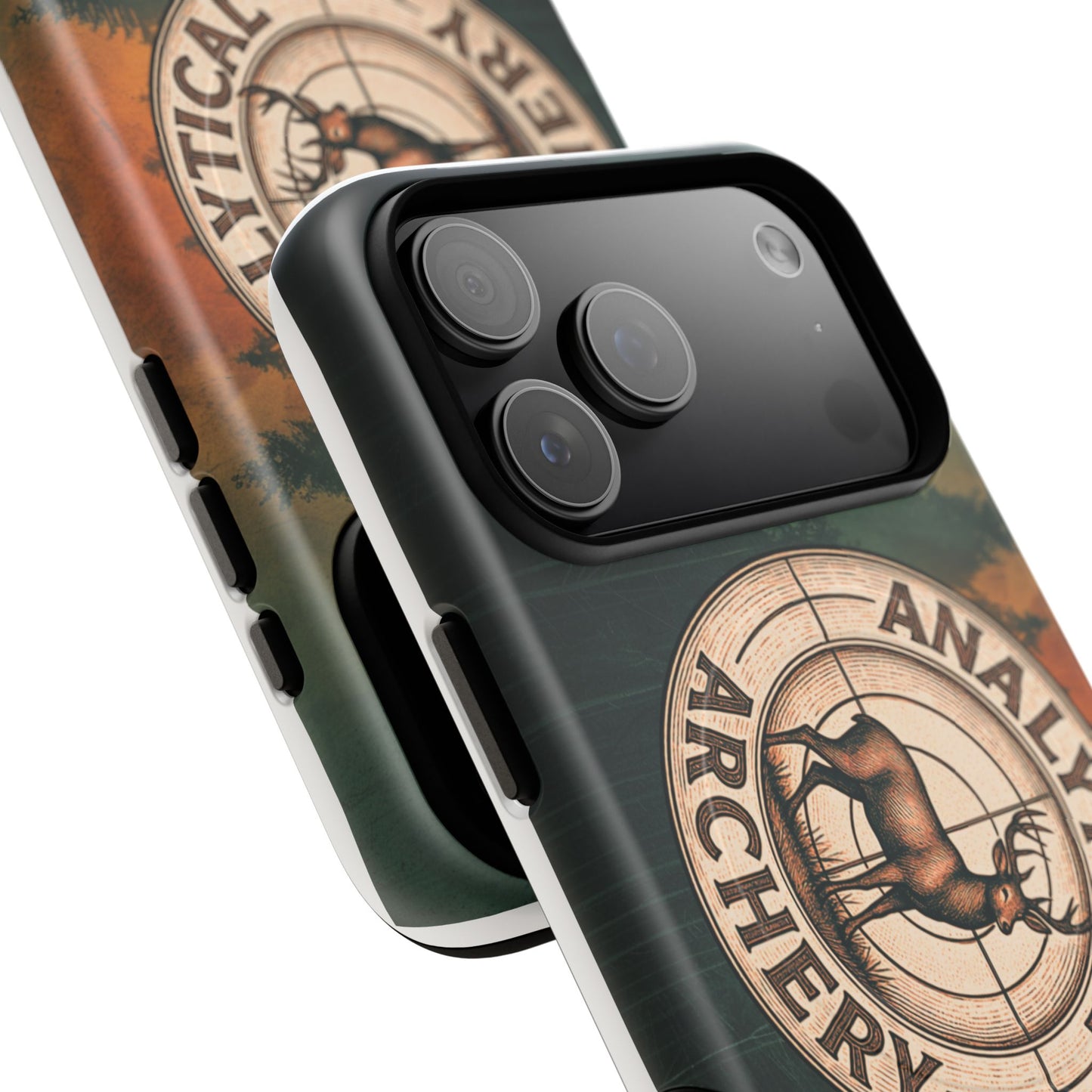 Analytical Archery Tough Magnetic Phone Case — Hunter Deer Target Design